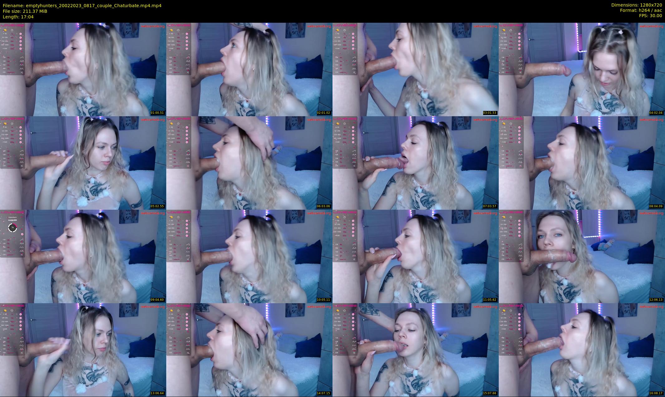 emptyhunters — 18 minute Chaturbate couple cam show recording, 720p, Feb 20, 2023