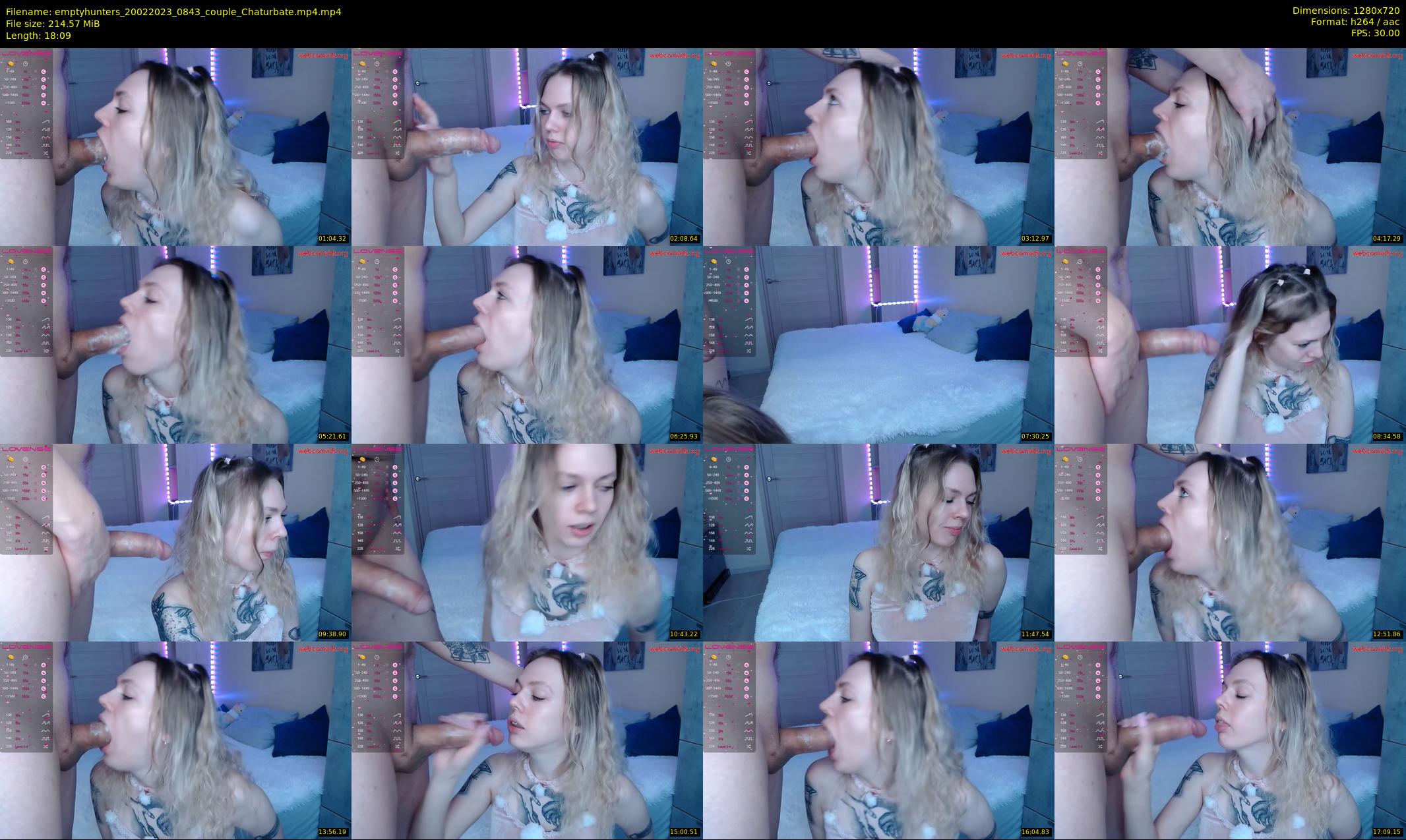 emptyhunters — 19 minute Chaturbate couple cam show recording, 720p, Feb 20, 2023