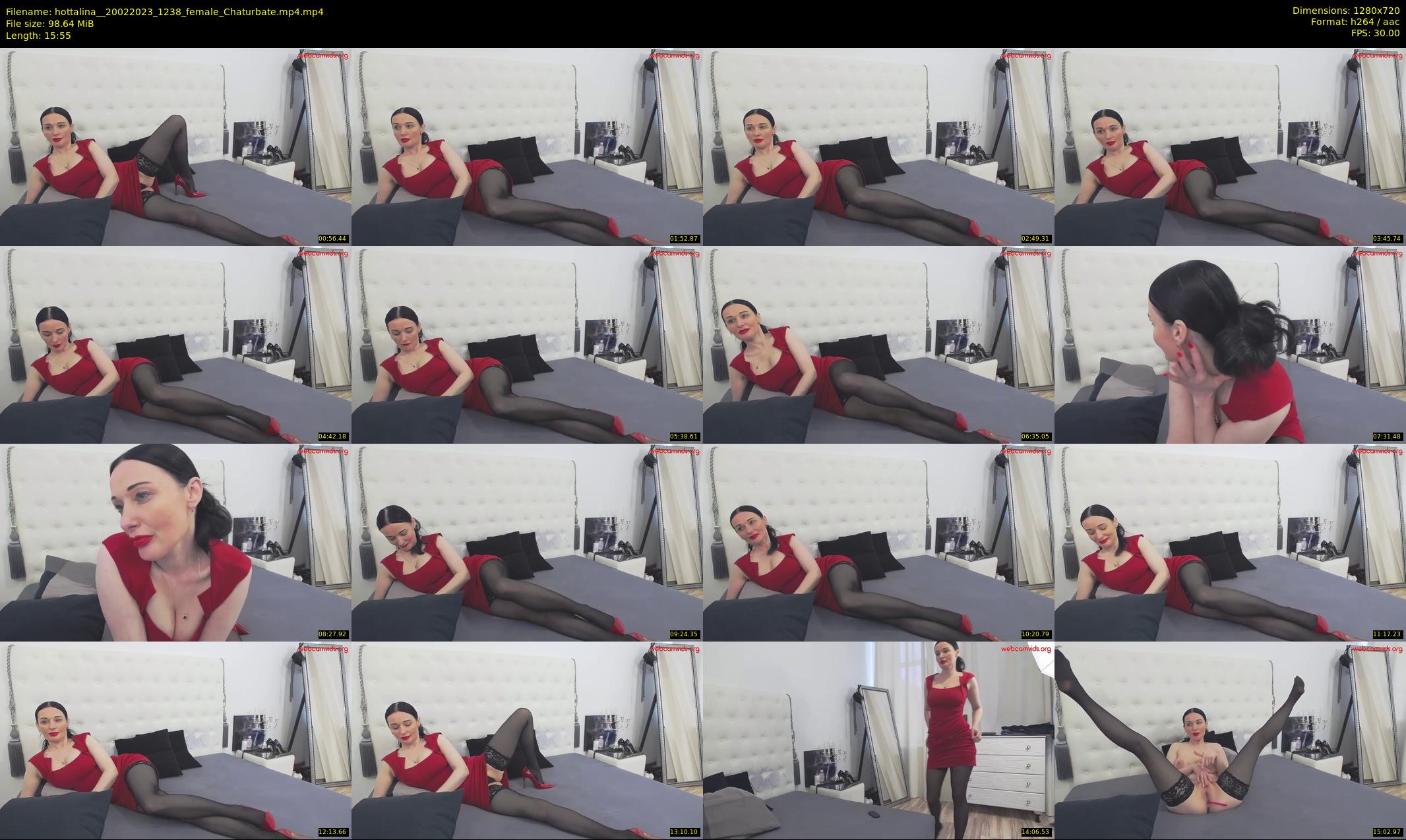 hottalina_ — 16 minute Chaturbate female cam show recording, 720p, Feb 20, 2023