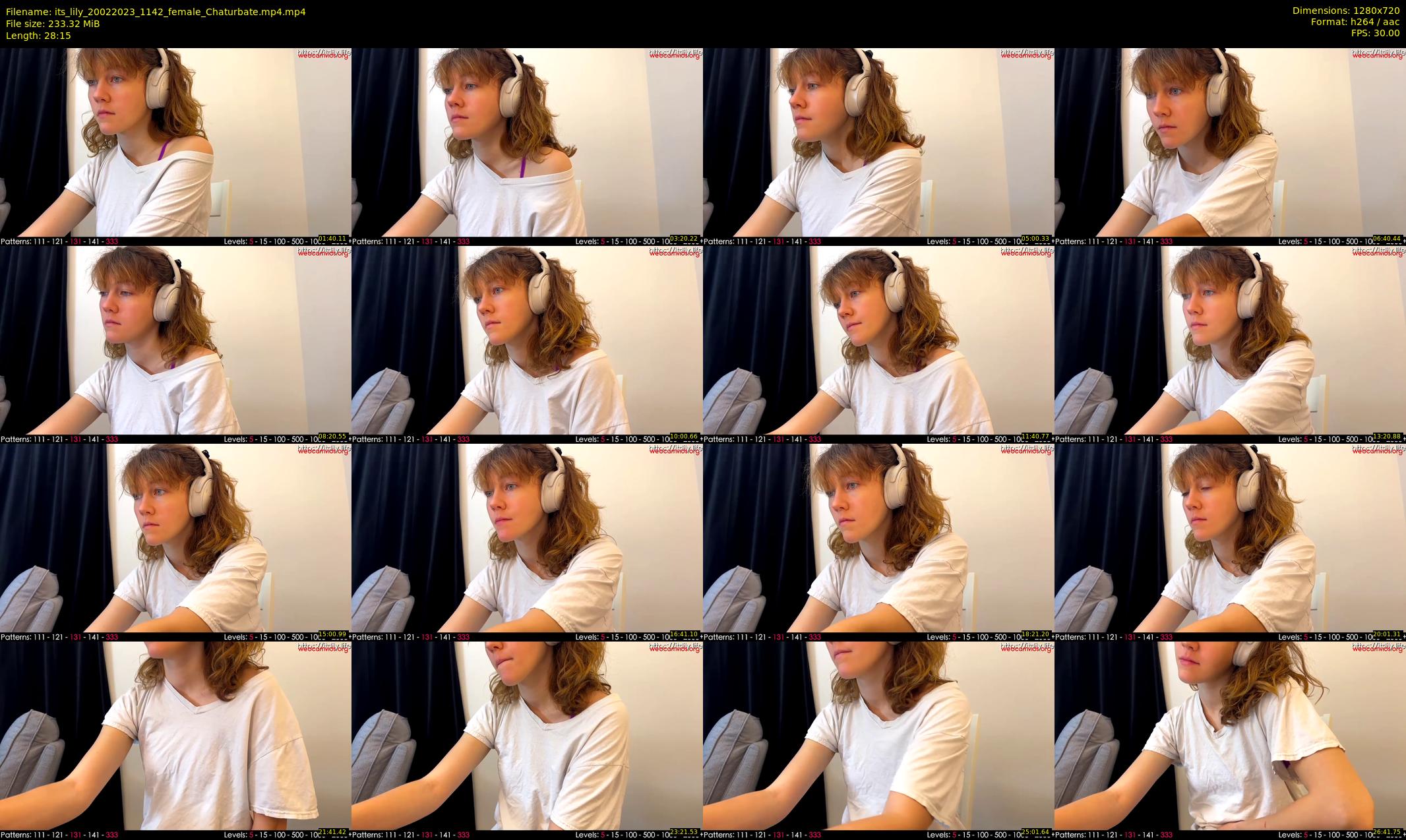 its_lily — 29 minute Chaturbate female cam show recording, 720p, Feb 20, 2023
