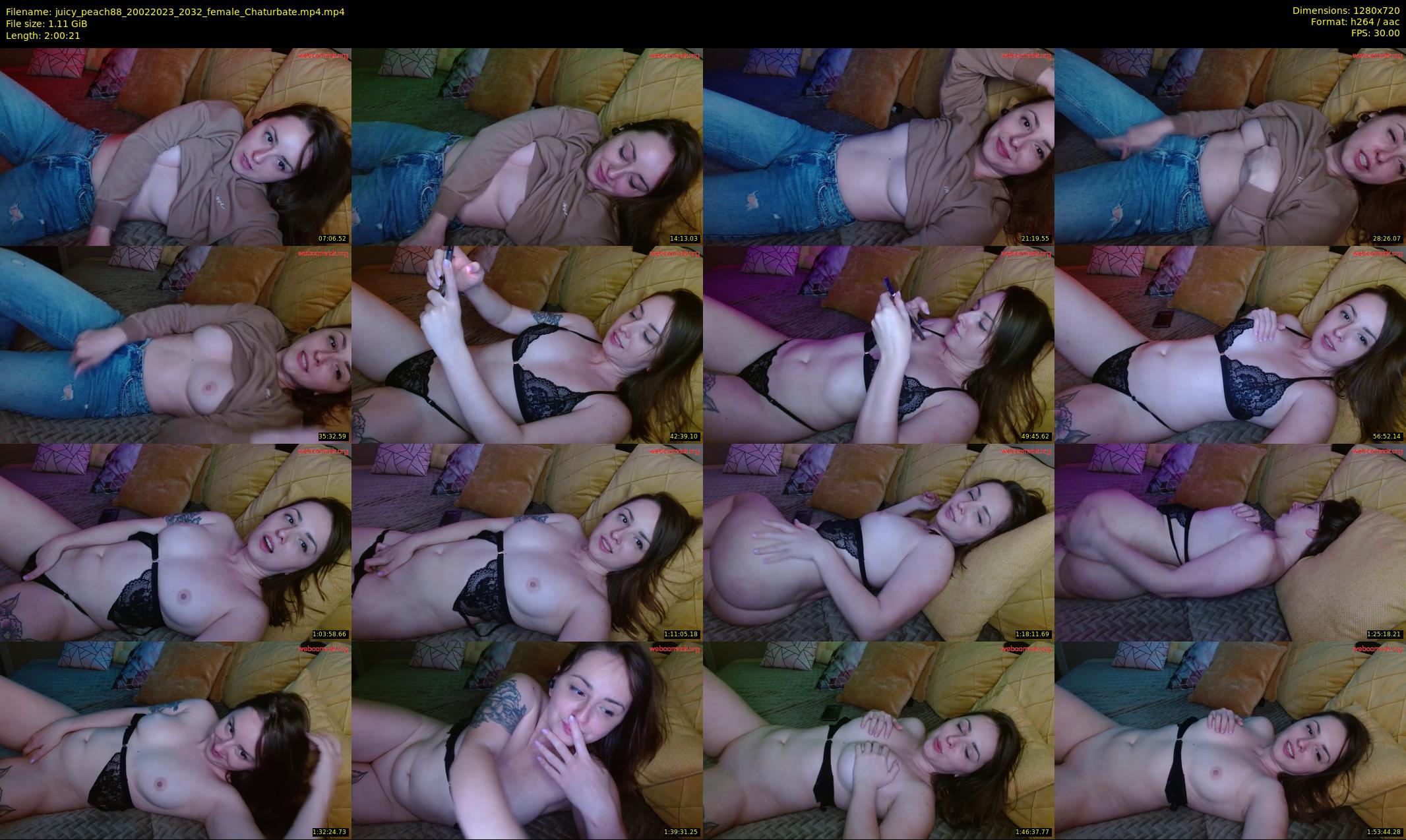 juicy_peach88 — 121 minute Chaturbate female cam show recording, 720p, Feb 20, 2023