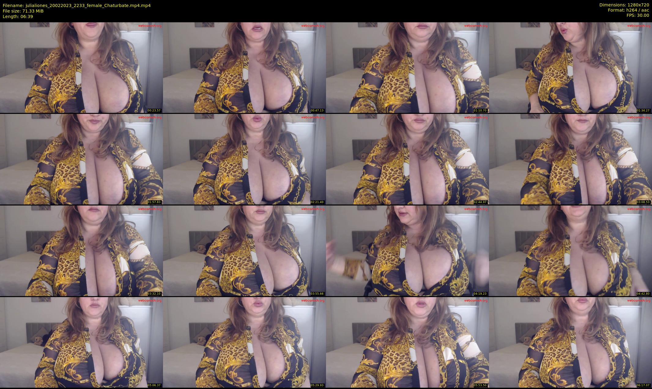 julialiones — 7 minute Chaturbate female cam show recording, 720p, Feb 20, 2023
