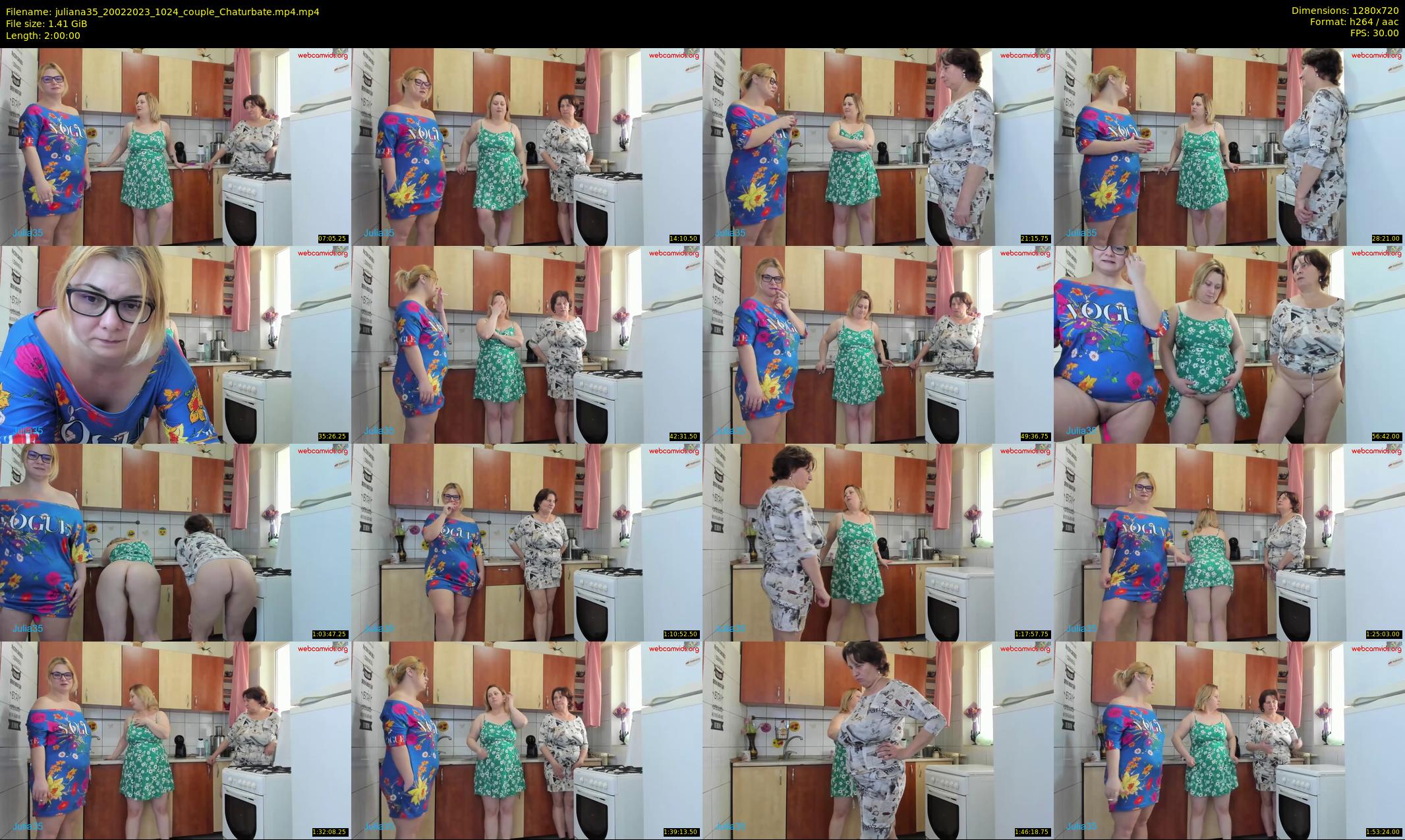 juliana35 — 120 minute Chaturbate couple cam show recording, 720p, Feb 20, 2023
