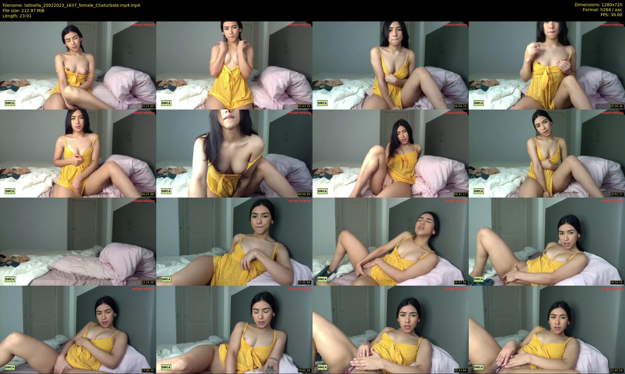 latinella — 24 minute Chaturbate female cam show recording, 720p, Feb 20, 2023