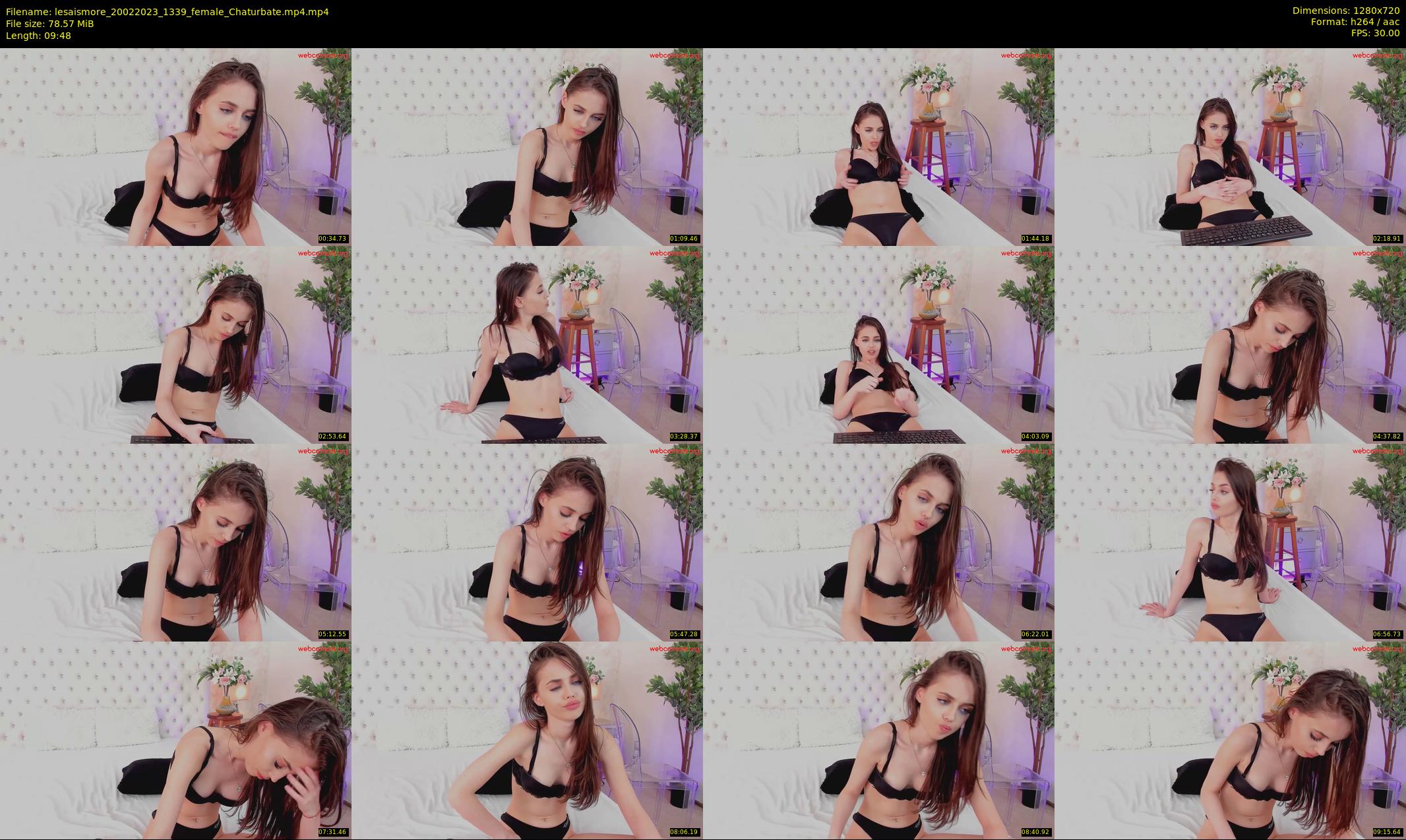 lesaismore — 10 minute Chaturbate female cam show recording, 720p, Feb 20, 2023
