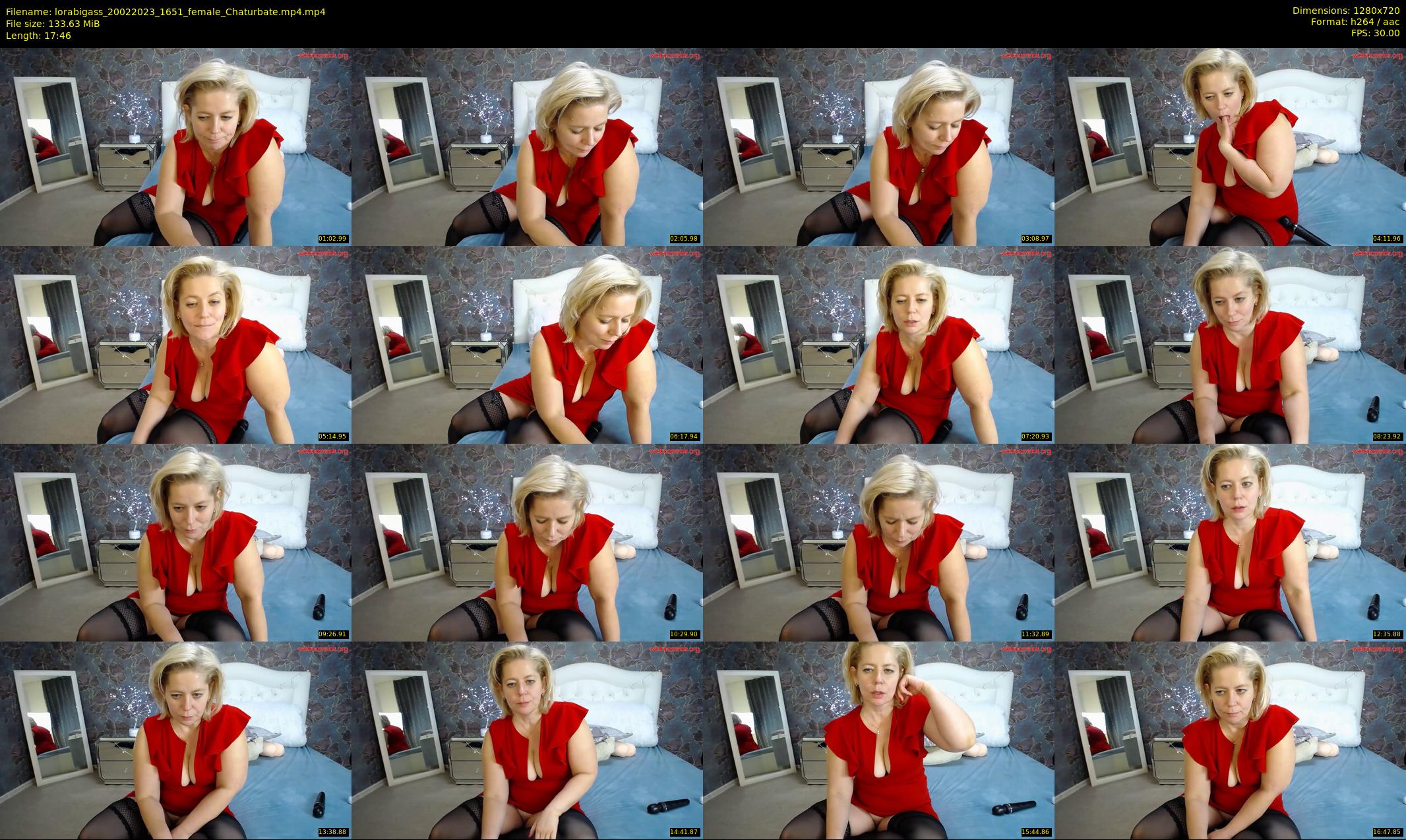 lorabigass — 18 minute Chaturbate female cam show recording, 720p, Feb 20, 2023