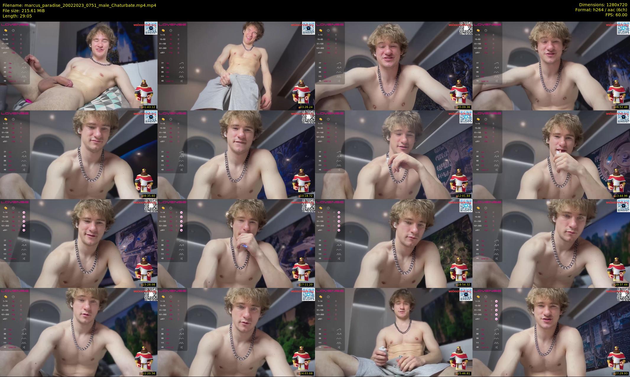 marcus_paradise — 30 minute Chaturbate male cam show recording, 720p, Feb 20, 2023