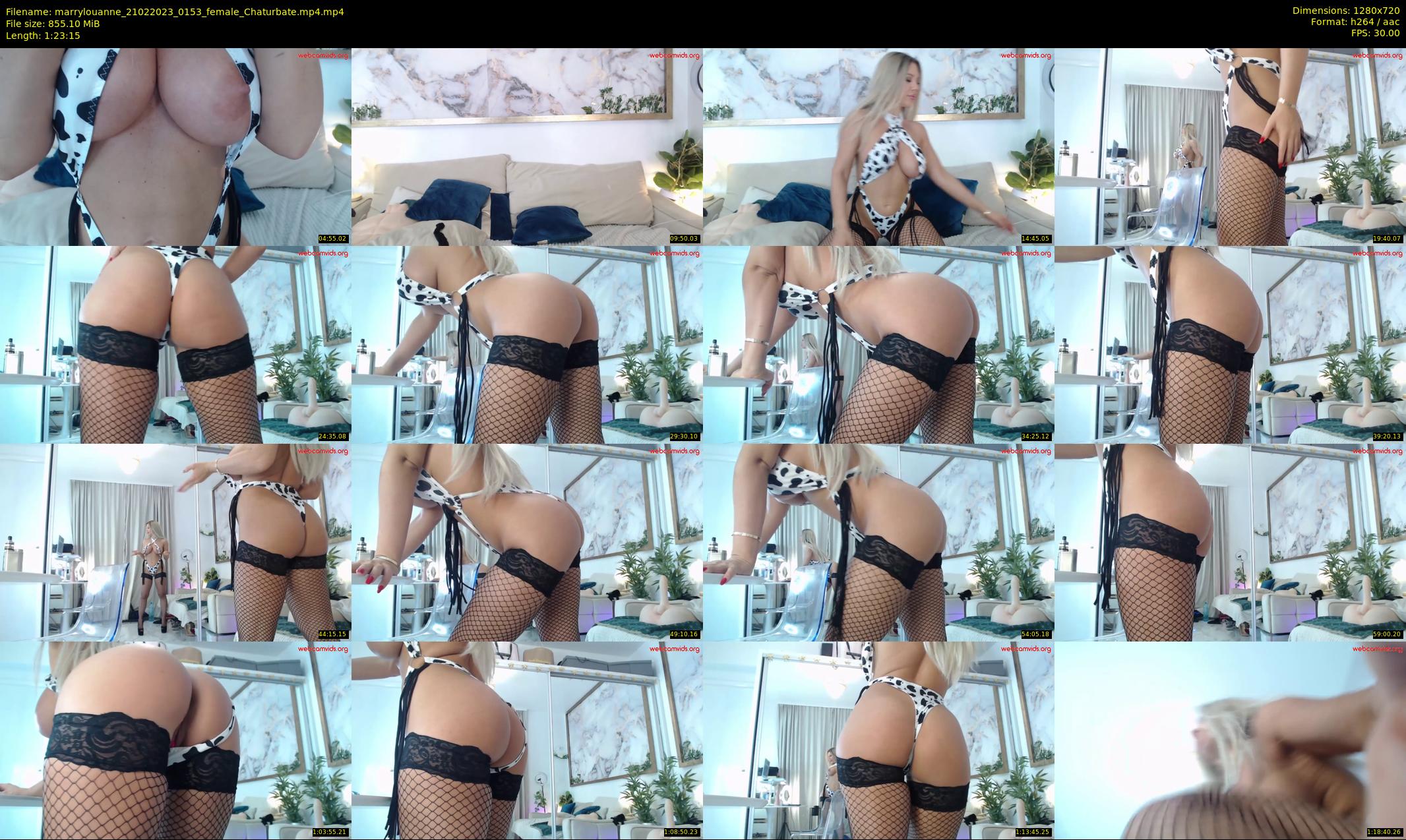 marrylouanne — 84 minute Chaturbate female cam show recording, 720p, Feb 21, 2023