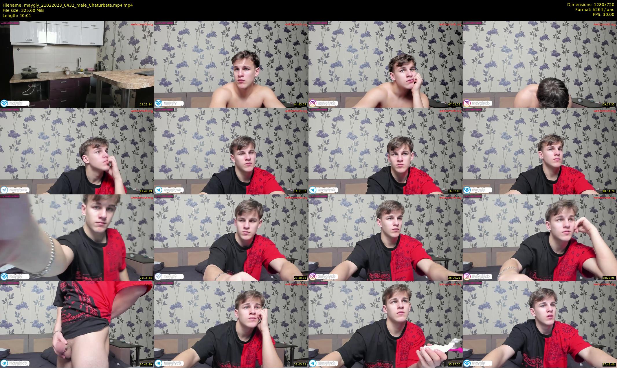 maygly — 41 minute Chaturbate male cam show recording, 720p, Feb 21, 2023
