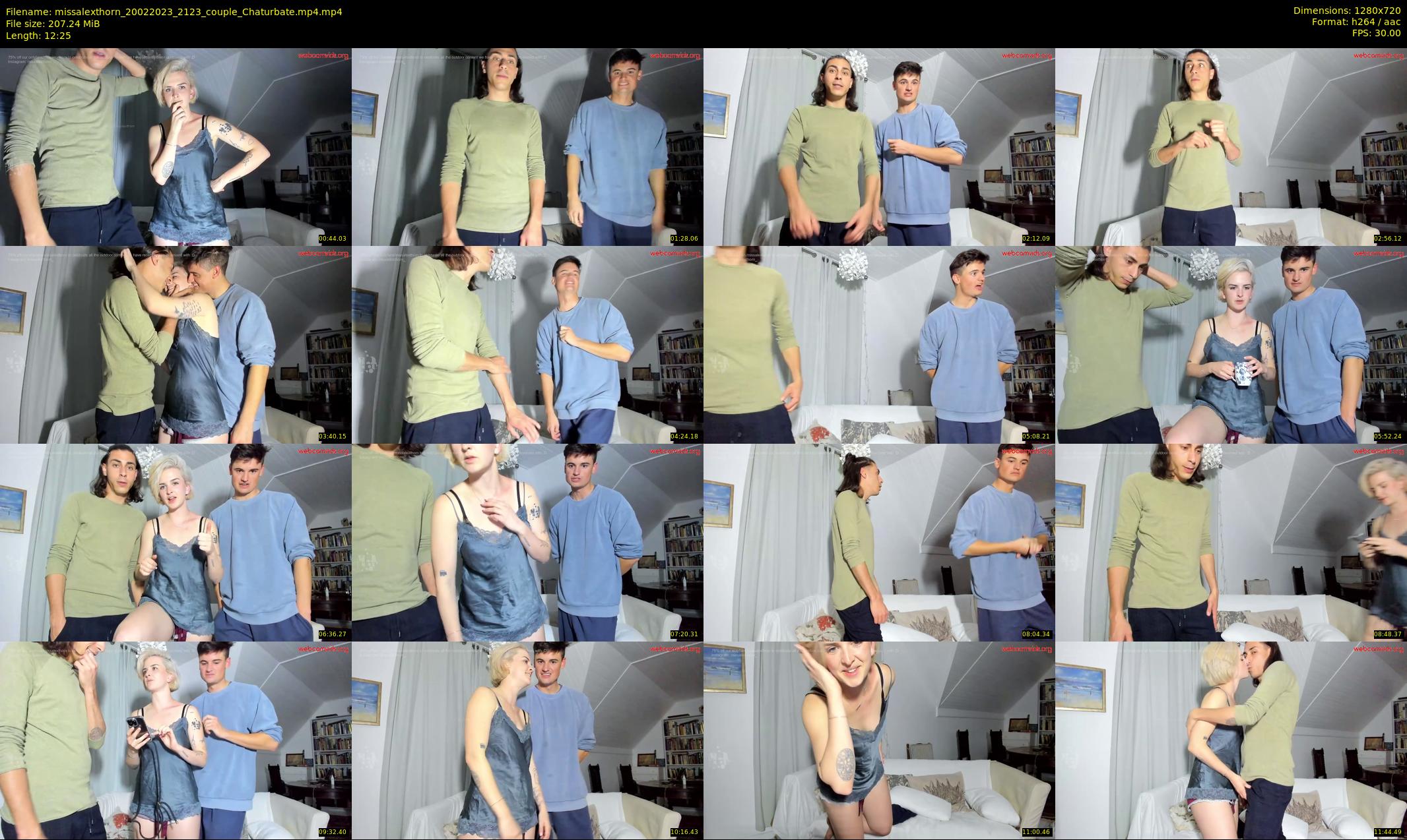missalexthorn — 13 minute Chaturbate female cam show recording, 720p, Feb 20, 2023