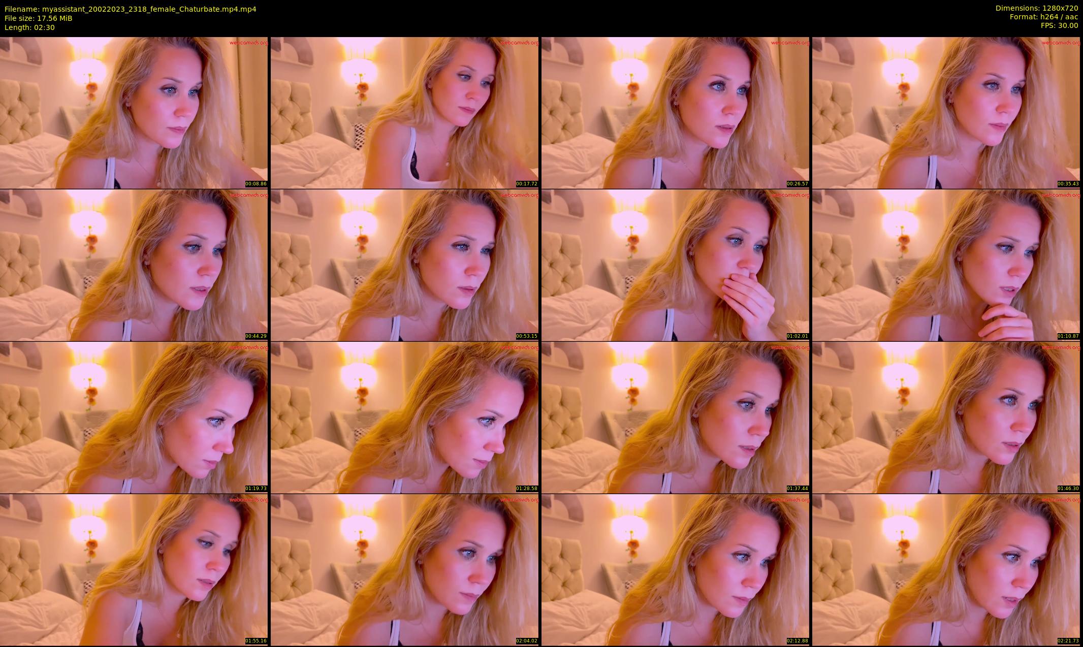 myassistant — 3 minute Chaturbate female cam show recording, 720p, Feb 20, 2023