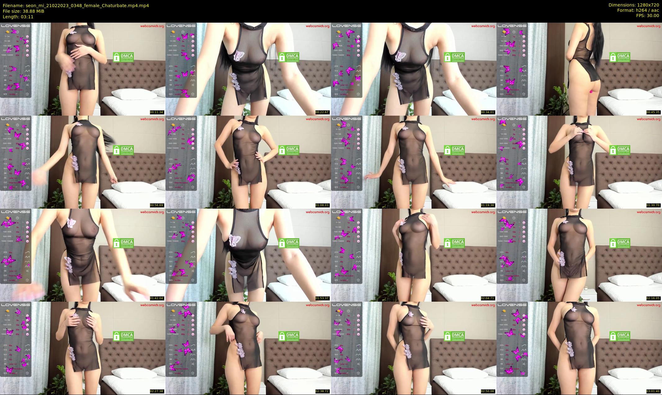 seon_mi — 4 minute Chaturbate female cam show recording, 720p, Feb 21, 2023