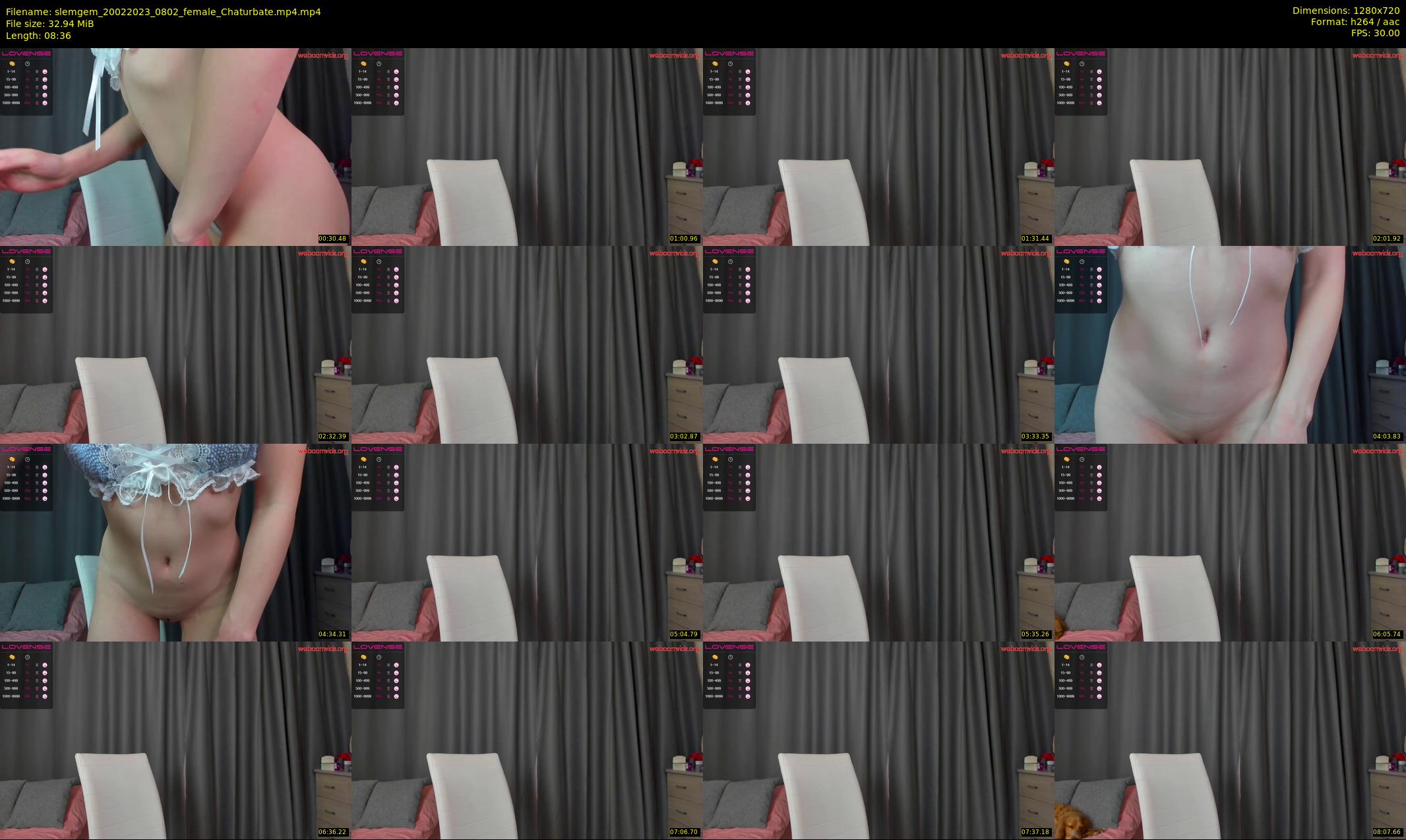 slemgem — 9 minute Chaturbate couple cam show recording, 720p, Feb 20, 2023