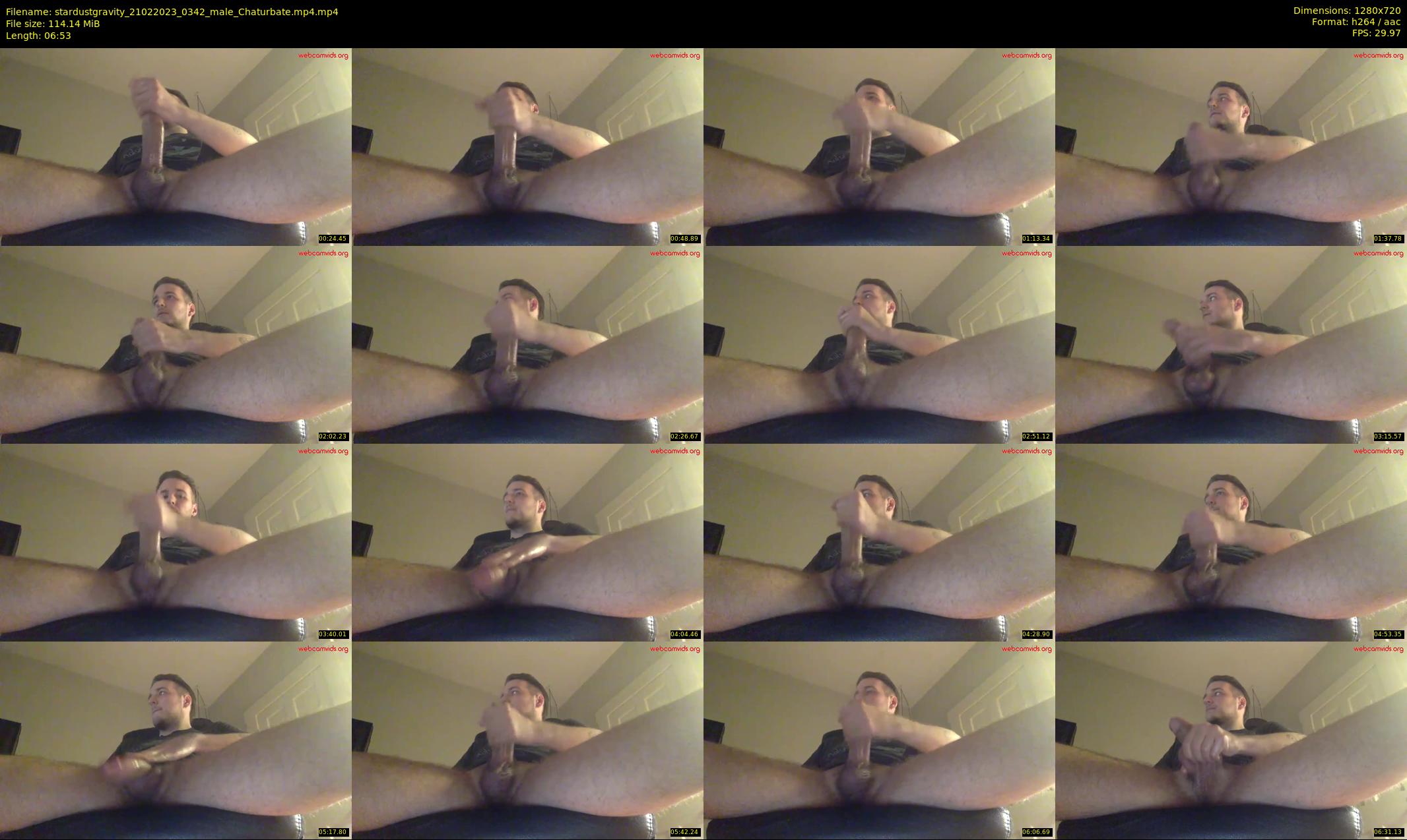 stardustgravity — 7 minute Chaturbate male cam show recording, 720p, Feb 21, 2023
