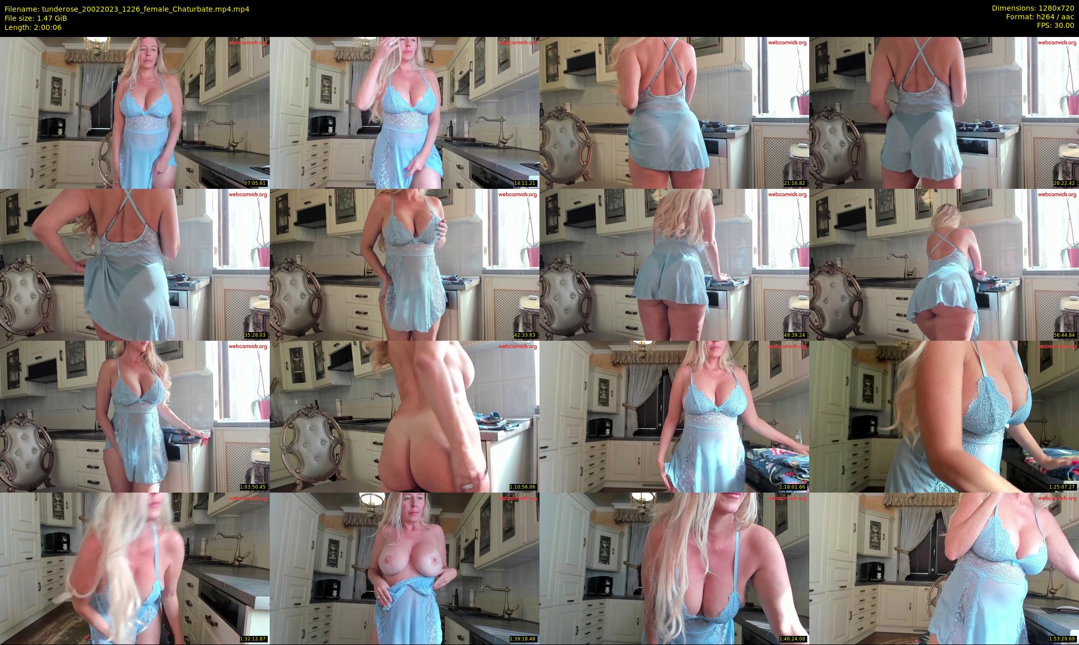 tunderose — 121 minute Chaturbate female cam show recording, 720p, Feb 20, 2023