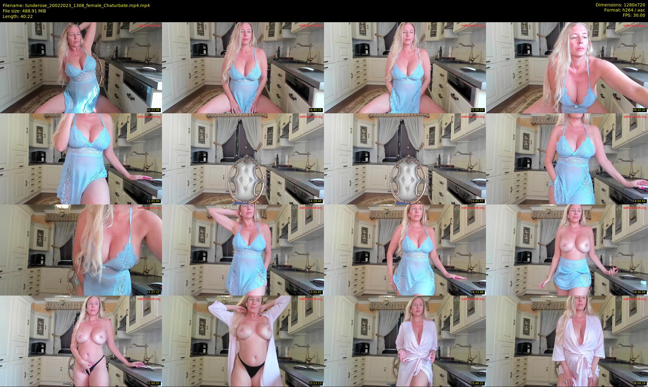 tunderose — 41 minute Chaturbate female cam show recording, 720p, Feb 20, 2023