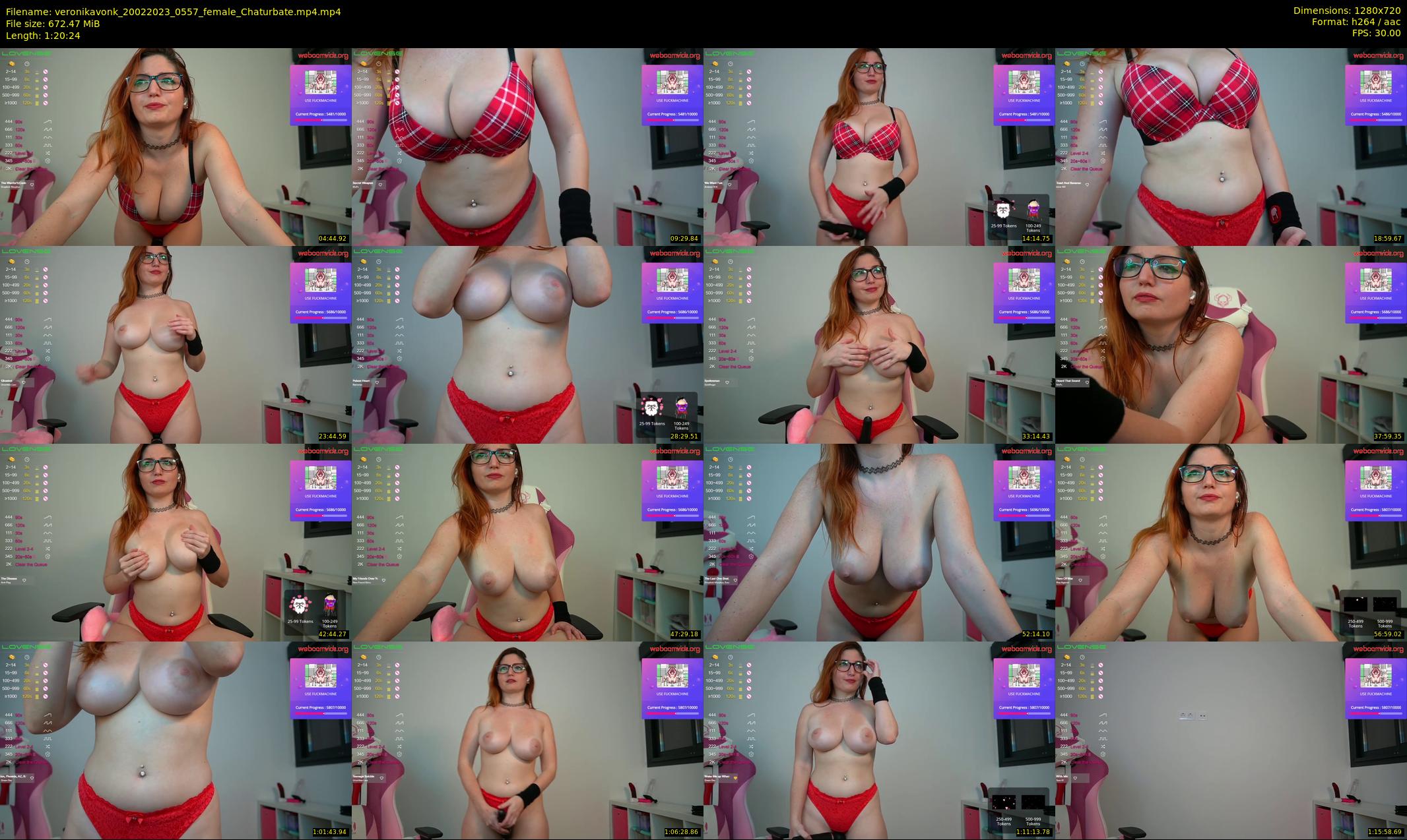 veronikavonk — 81 minute Chaturbate female cam show recording, 720p, Feb 20, 2023