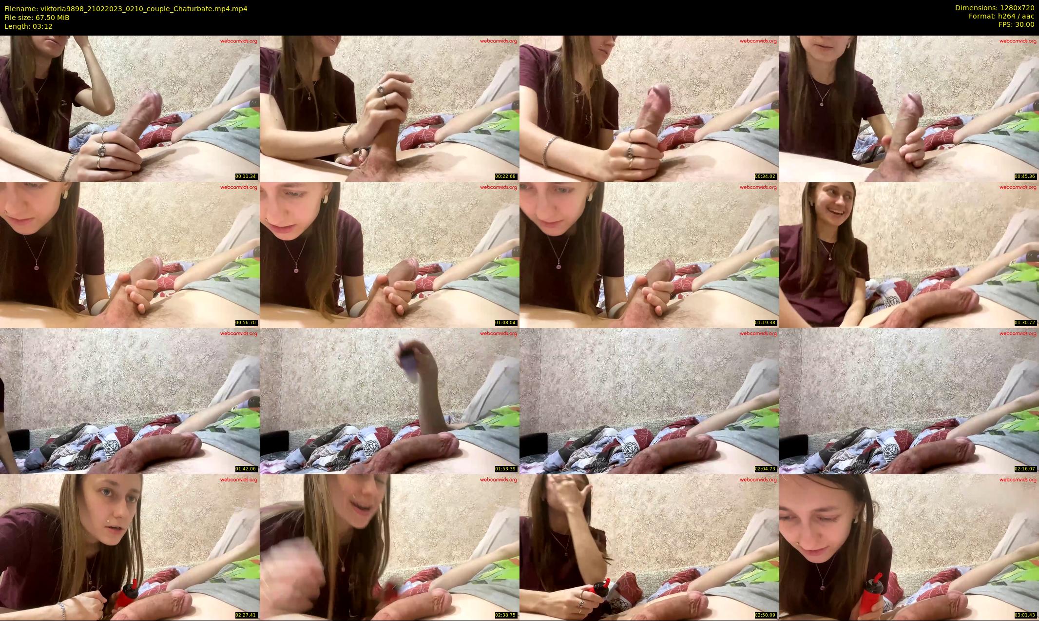 viktoria9898 — 4 minute Chaturbate couple cam show recording, 720p, Feb 21, 2023