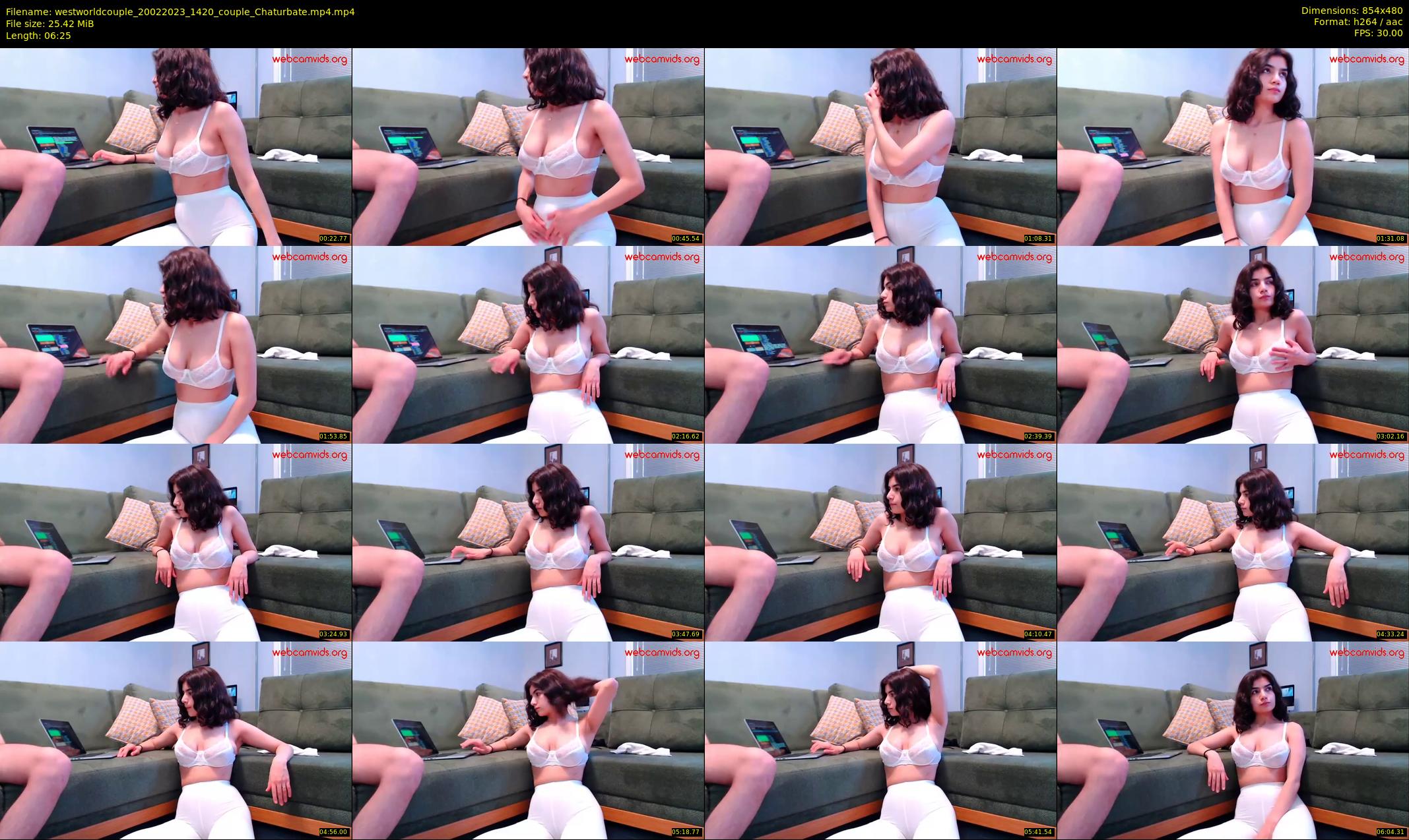 westworldcouple — 7 minute Chaturbate couple cam show recording, 480p, Feb 20, 2023