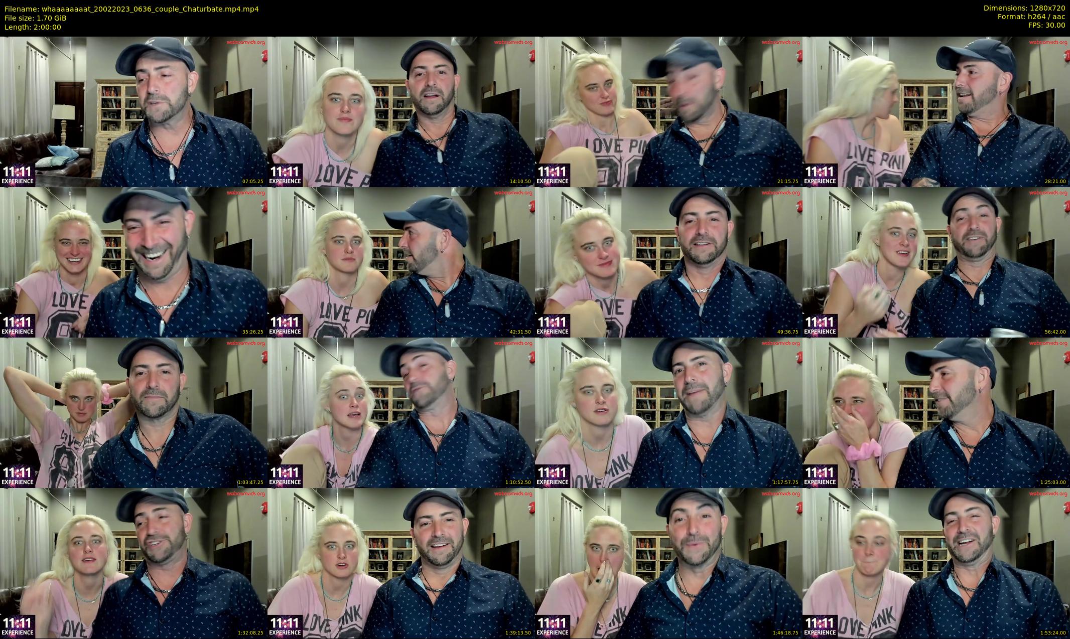 whaaaaaaaat — 120 minute Chaturbate couple cam show recording, 720p, Feb 20, 2023