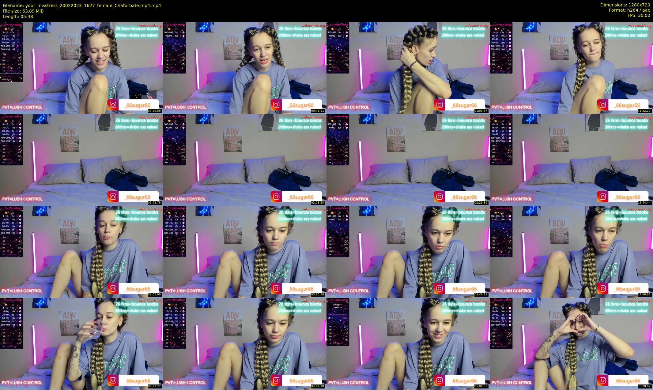your_misstress — 6 minute Chaturbate female cam show recording, 720p, Feb 20, 2023