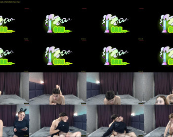 2nc_ — 25 minute Chaturbate couple cam show recording, 720p, Feb 22, 2023