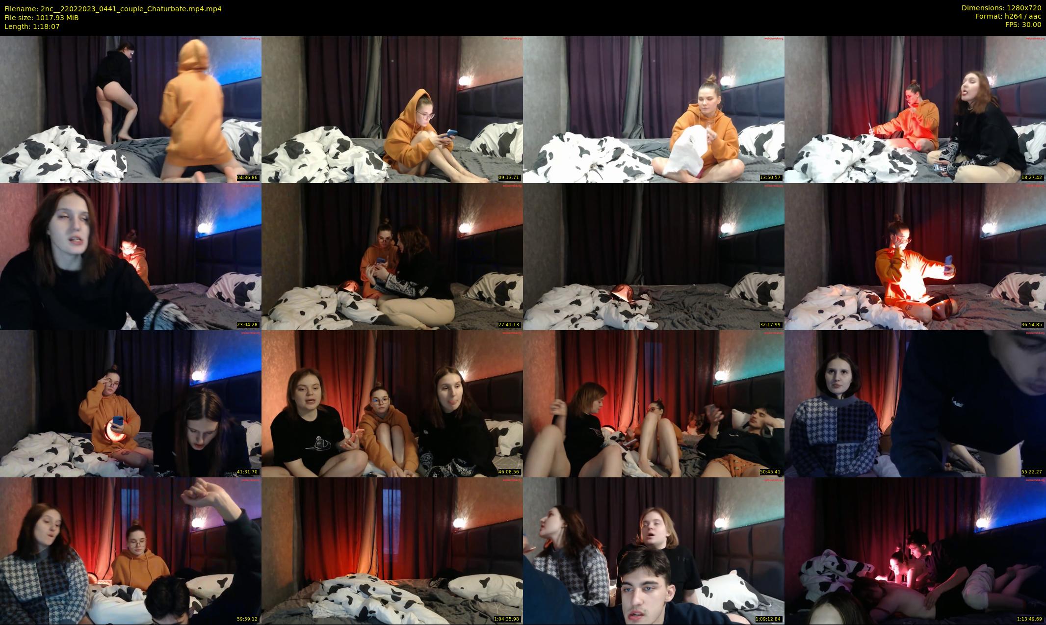 2nc_ — 79 minute Chaturbate couple cam show recording, 720p, Feb 22, 2023