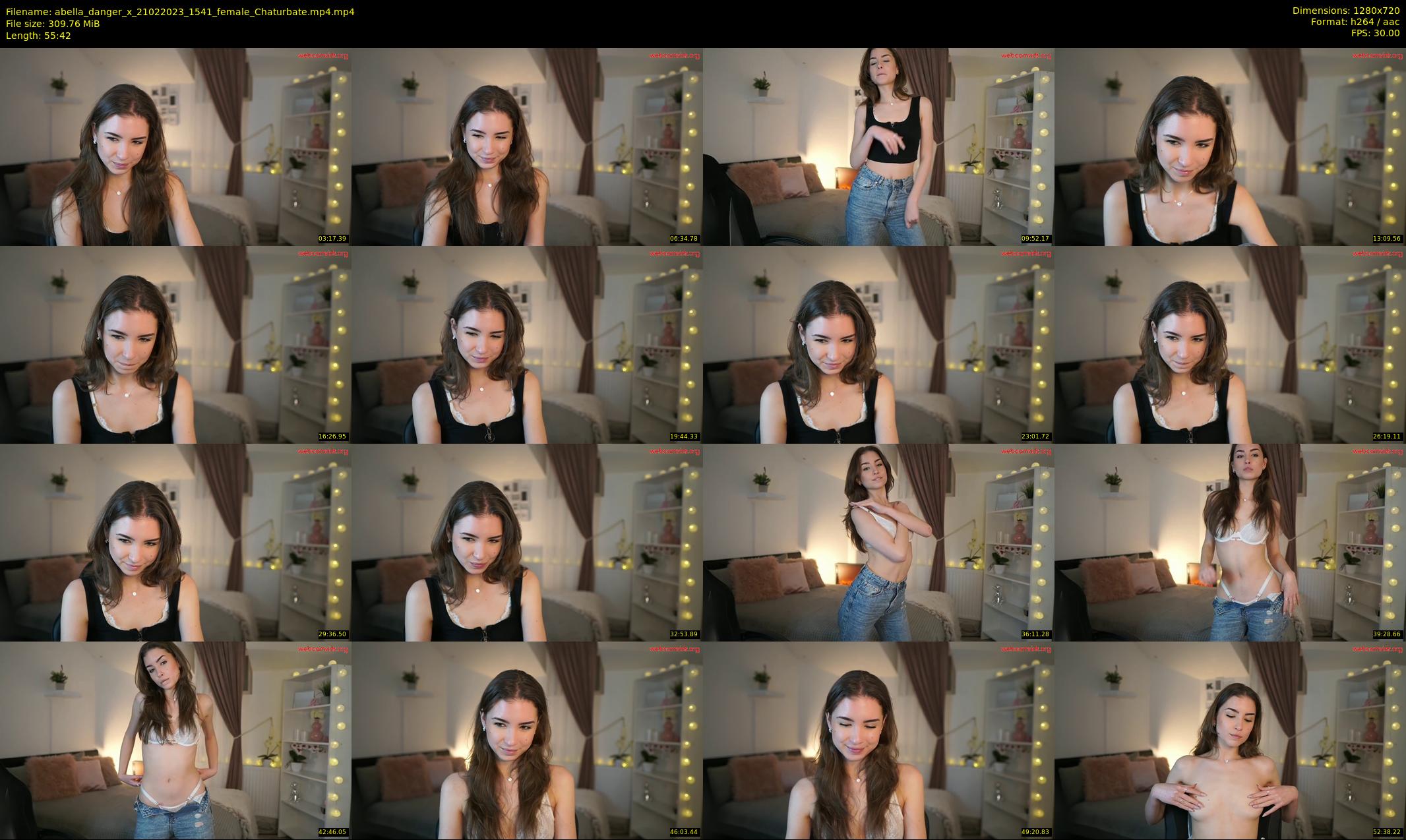abella_danger_x — 56 minute Chaturbate female cam show recording, 720p, Feb 21, 2023