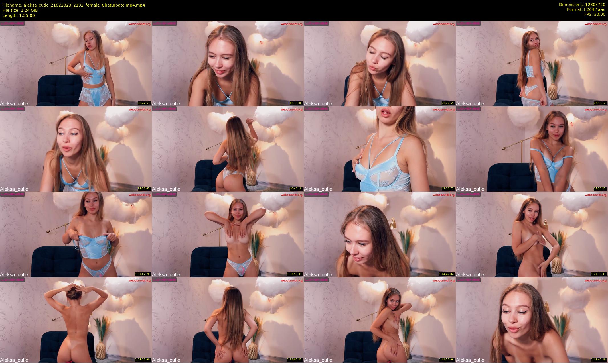 aleksa_cutie — 115 minute Chaturbate female cam show recording, 720p, Feb 21, 2023