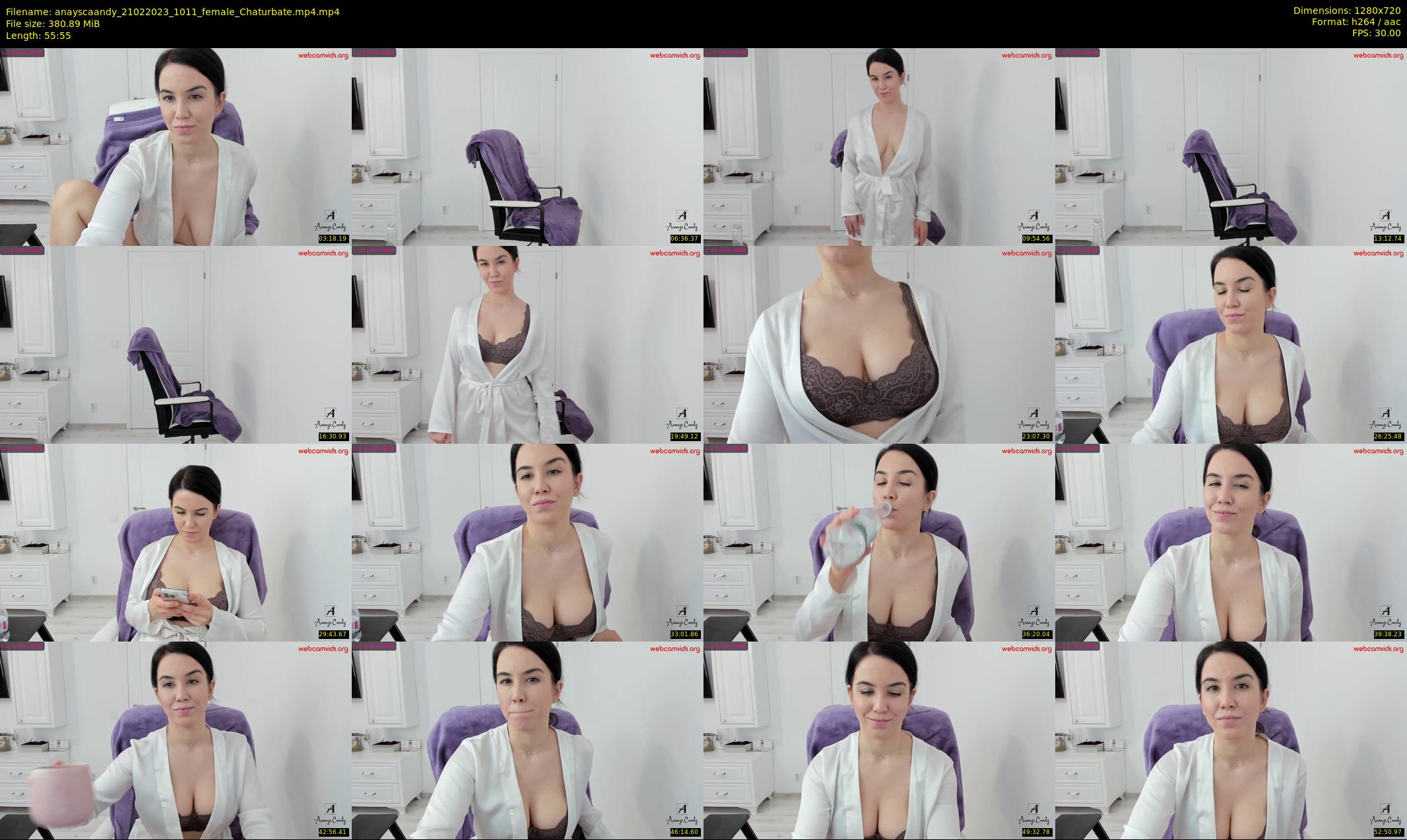 anayscaandy — 56 minute Chaturbate female cam show recording, 720p, Feb 21, 2023