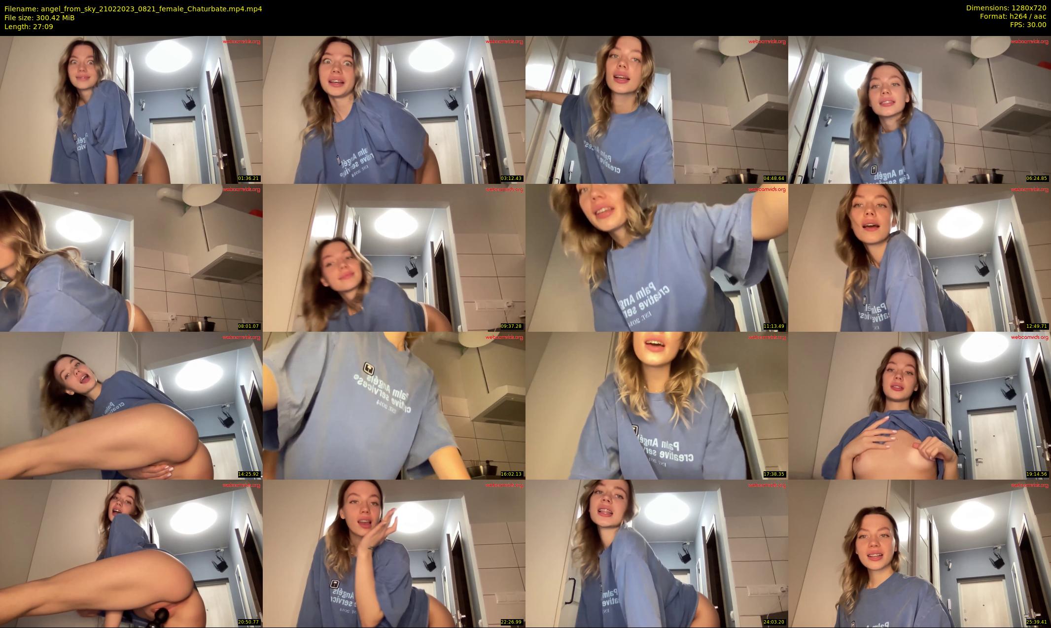 angel_from_sky — 28 minute Chaturbate female cam show recording, 720p, Feb 21, 2023