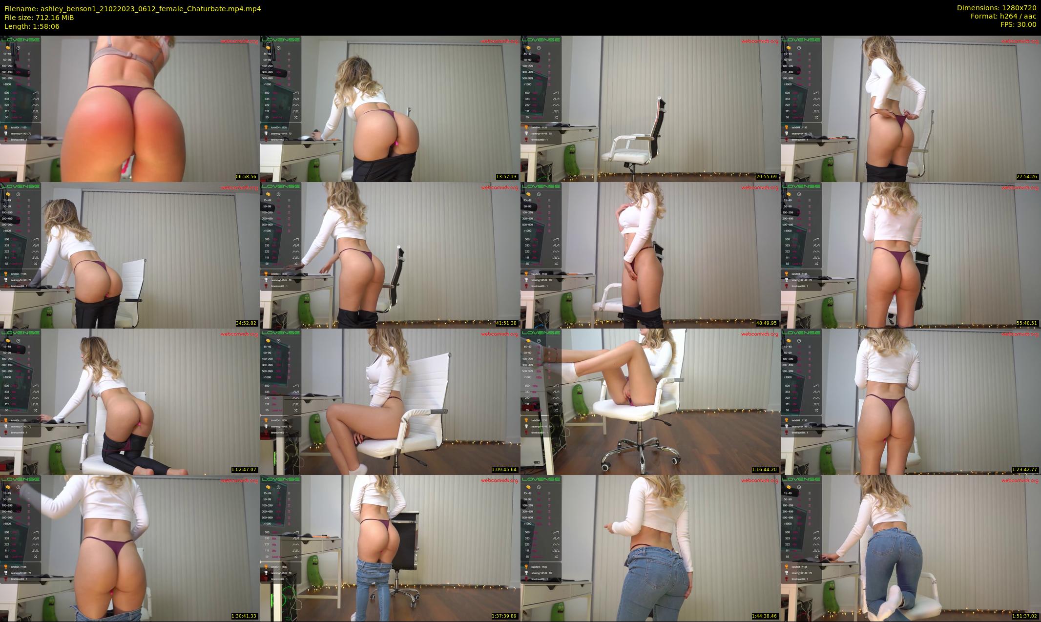 ashley_benson1 — 119 minute Chaturbate female cam show recording, 720p, Feb 21, 2023