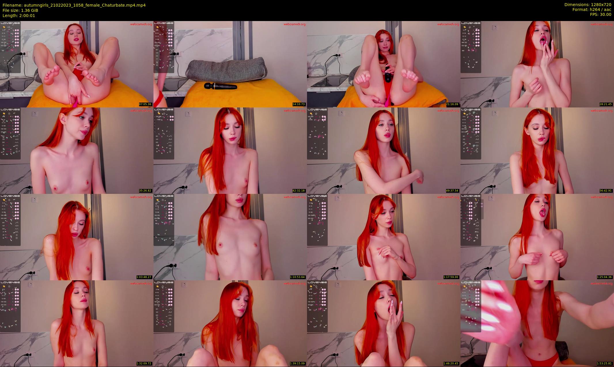autumngirls — 121 minute Chaturbate couple cam show recording, 720p, Feb 21, 2023