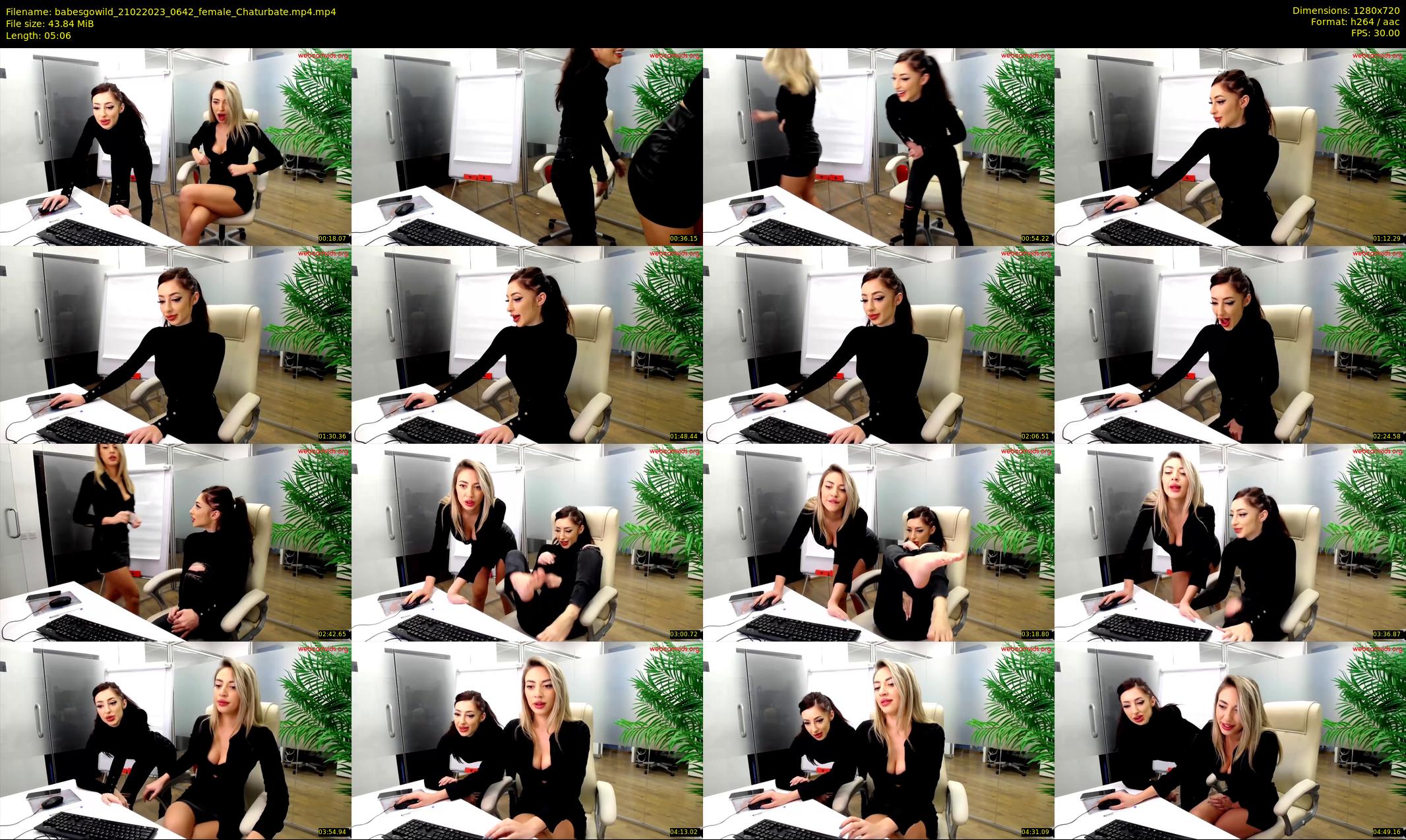 babesgowild — 6 minute Chaturbate couple cam show recording, 720p, Feb 21, 2023