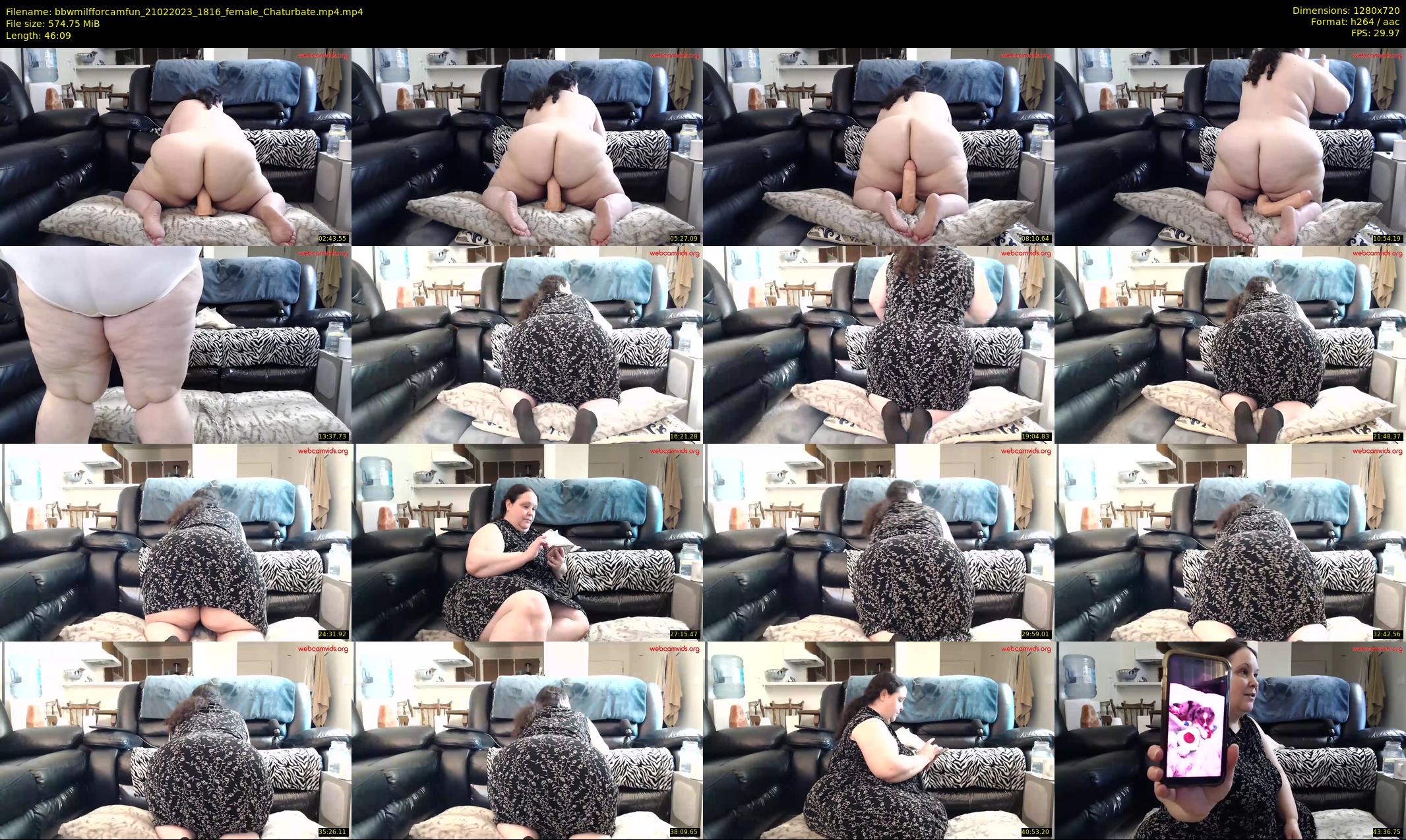bbwmilfforcamfun — 47 minute Chaturbate female cam show recording, 720p, Feb 21, 2023