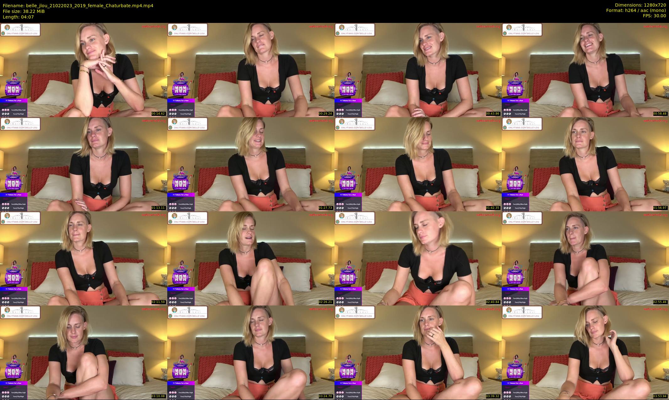 belle_jlou — 5 minute Chaturbate female cam show recording, 720p, Feb 21, 2023