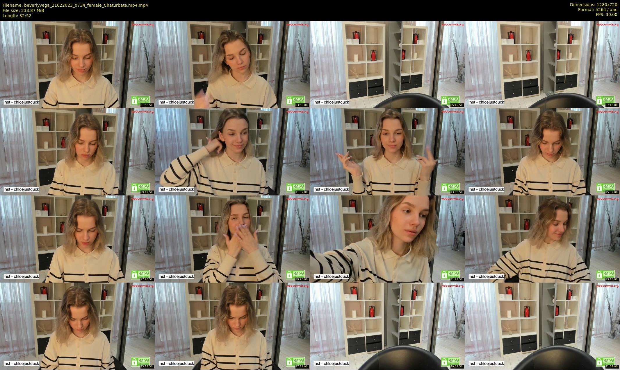 beverlyvega — 33 minute Chaturbate couple cam show recording, 720p, Feb 21, 2023