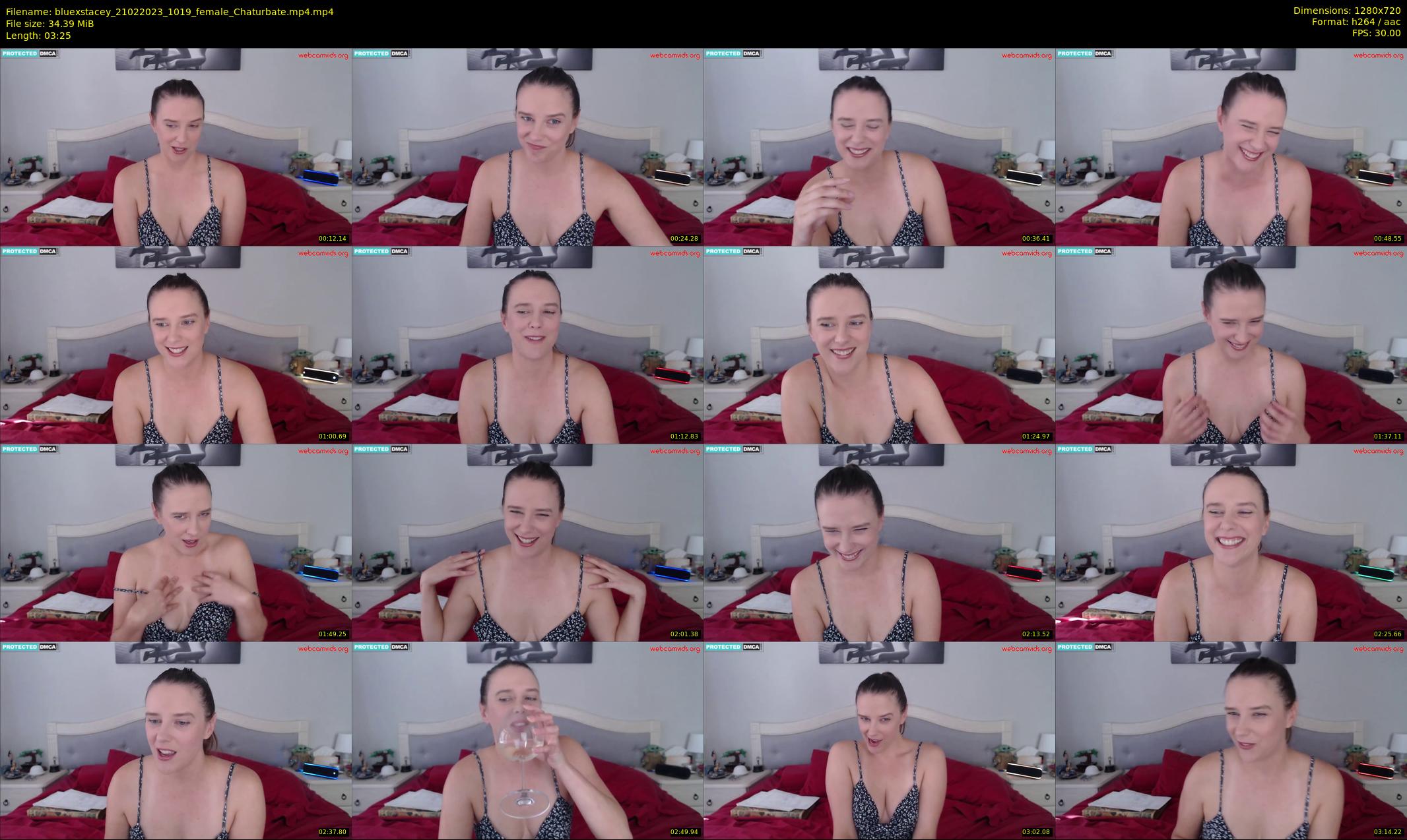 bluexstacey — 4 minute Chaturbate female cam show recording, 720p, Feb 21, 2023