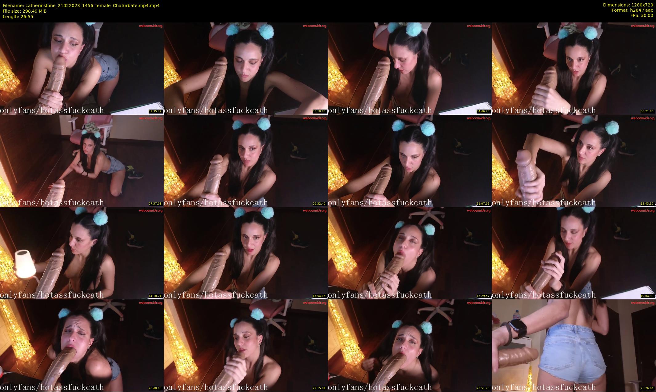 catherinstone — 27 minute Chaturbate female cam show recording, 720p, Feb 21, 2023