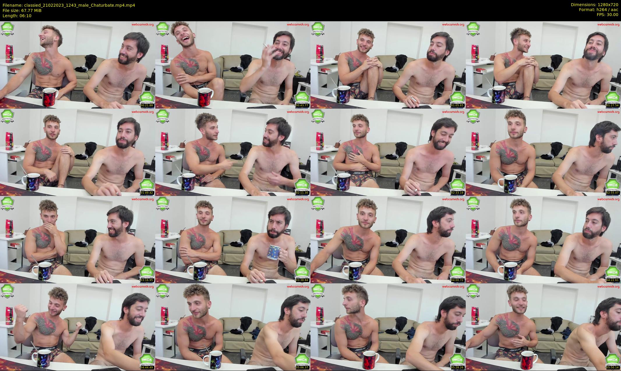 classied — 7 minute Chaturbate male cam show recording, 720p, Feb 21, 2023