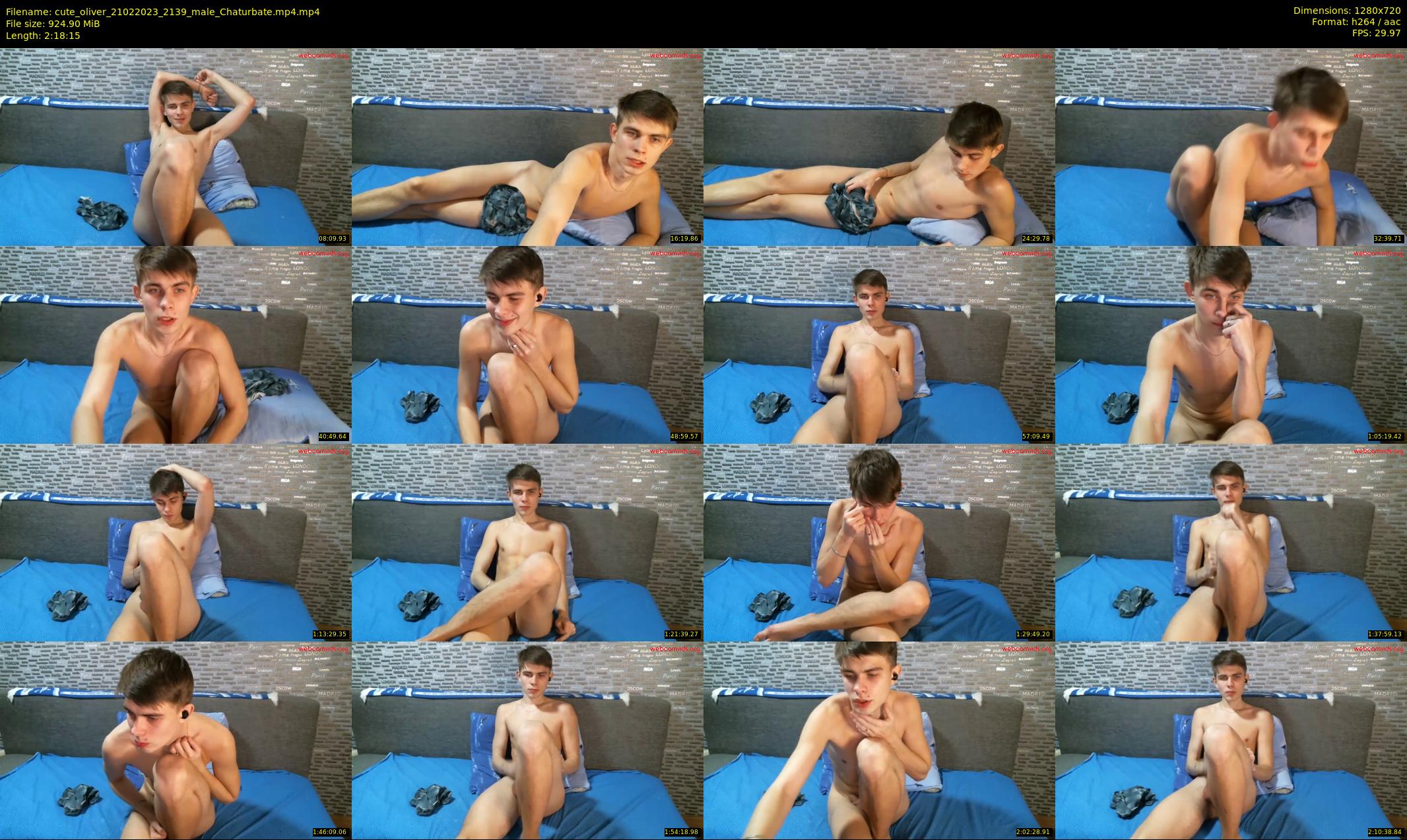 cute_oliver — 139 minute Chaturbate male cam show recording, 720p, Feb 21, 2023