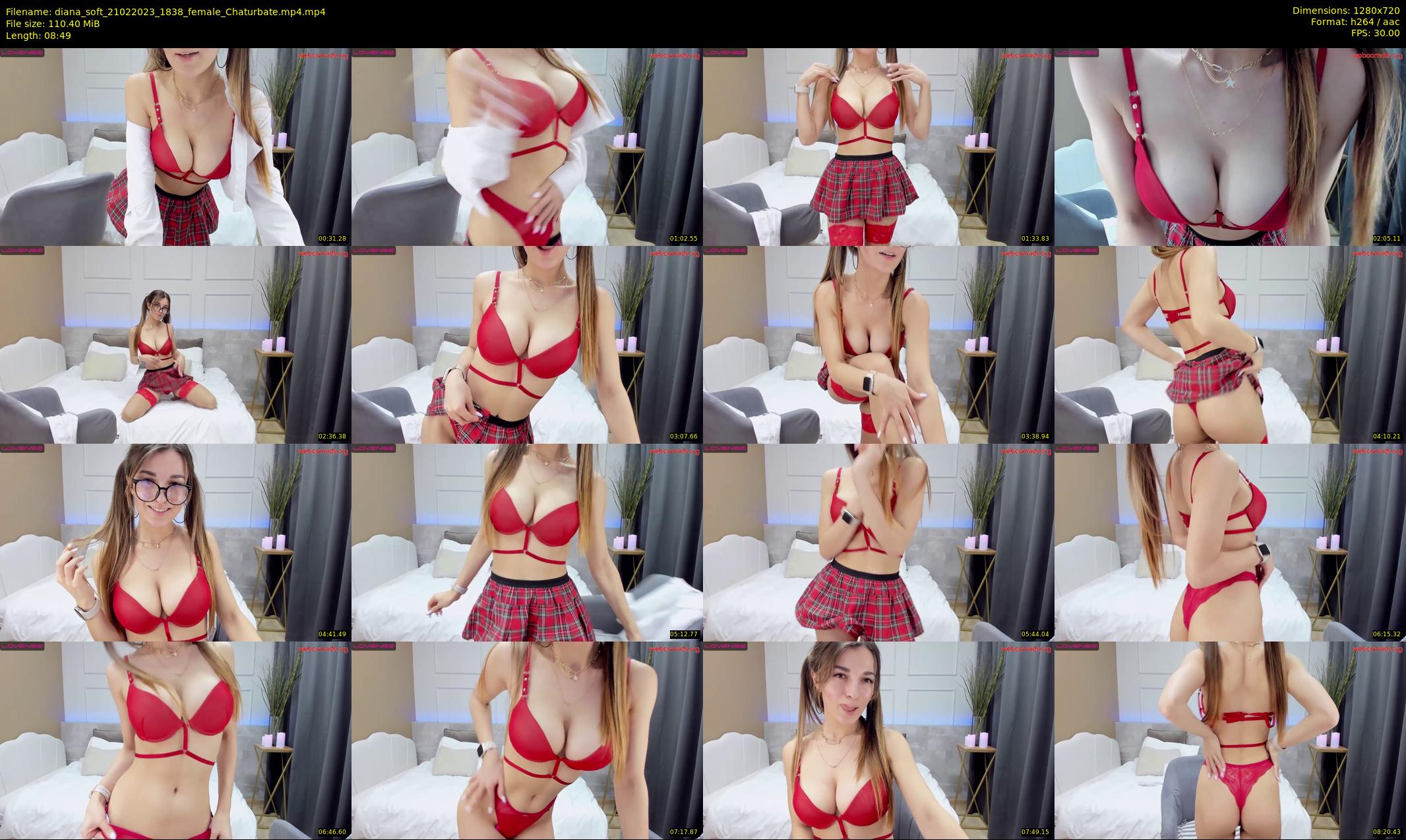 diana_soft — 9 minute Chaturbate female cam show recording, 720p, Feb 21, 2023