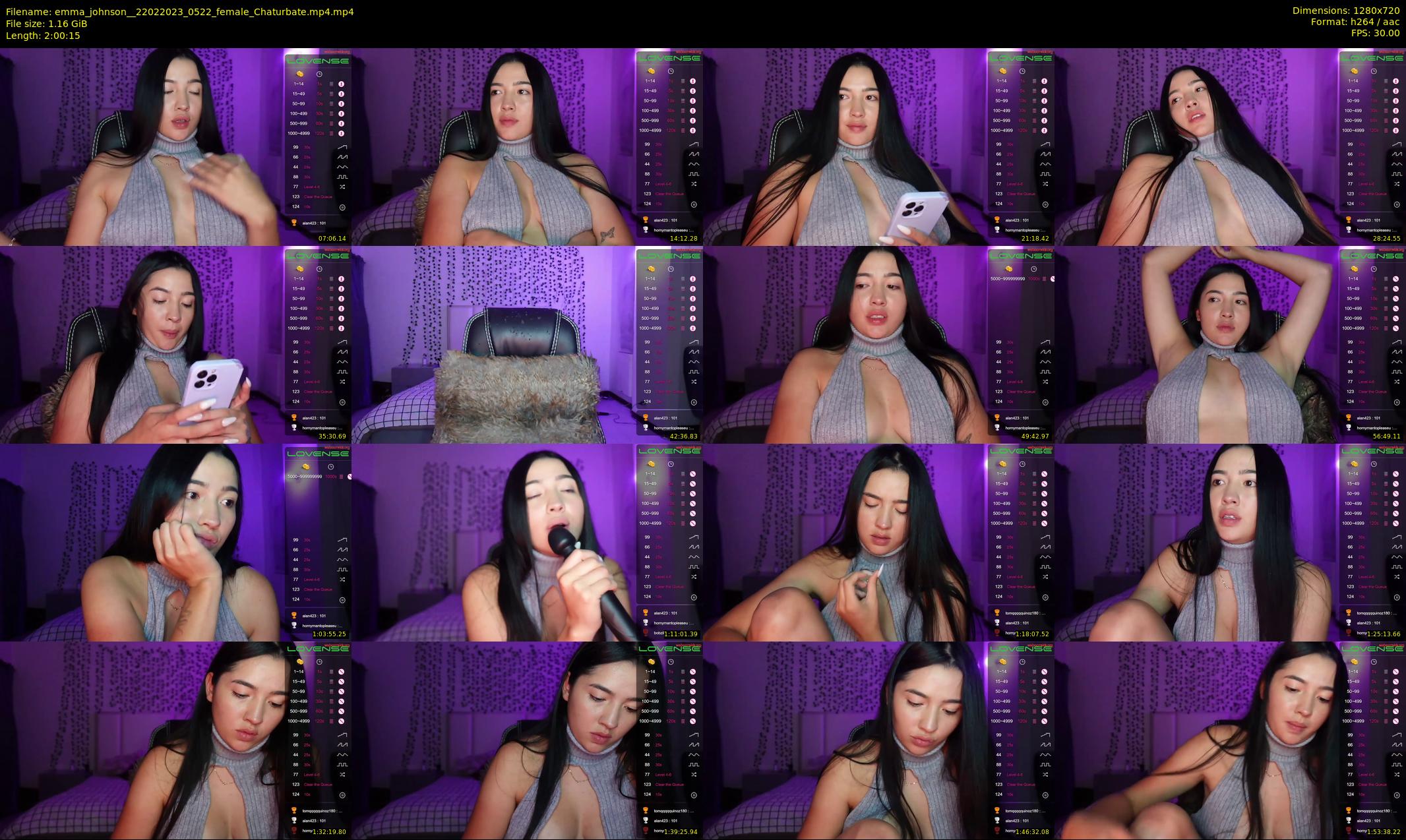 emma_johnson_ — 121 minute Chaturbate female cam show recording, 720p, Feb 22, 2023