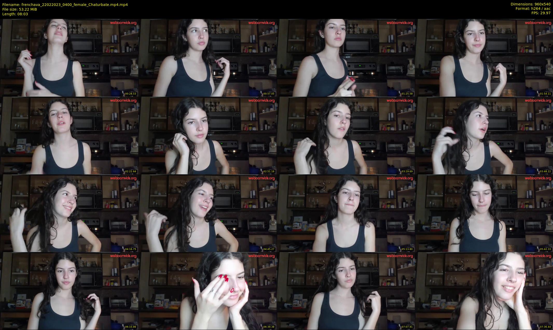 frenchava — 9 minute Chaturbate female cam show recording, 480p, Feb 22, 2023