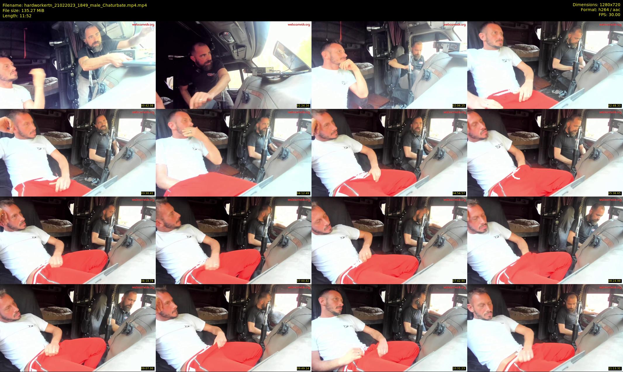 hardworkertn — 12 minute Chaturbate male cam show recording, 720p, Feb 21, 2023