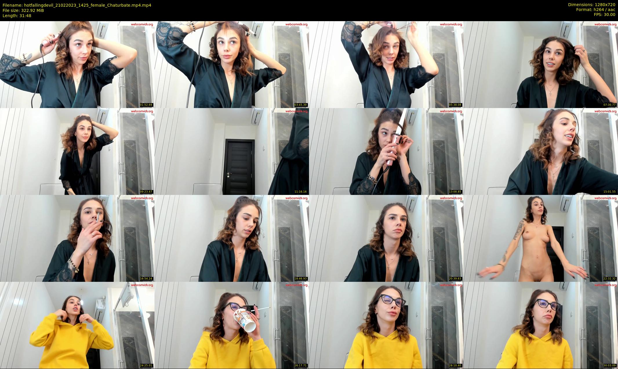 hotfallingdevil — 32 minute Chaturbate female cam show recording, 720p, Feb 21, 2023