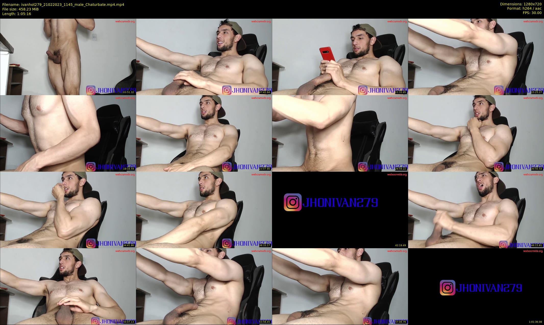 ivanhot279 — 66 minute Chaturbate male cam show recording, 720p, Feb 21, 2023