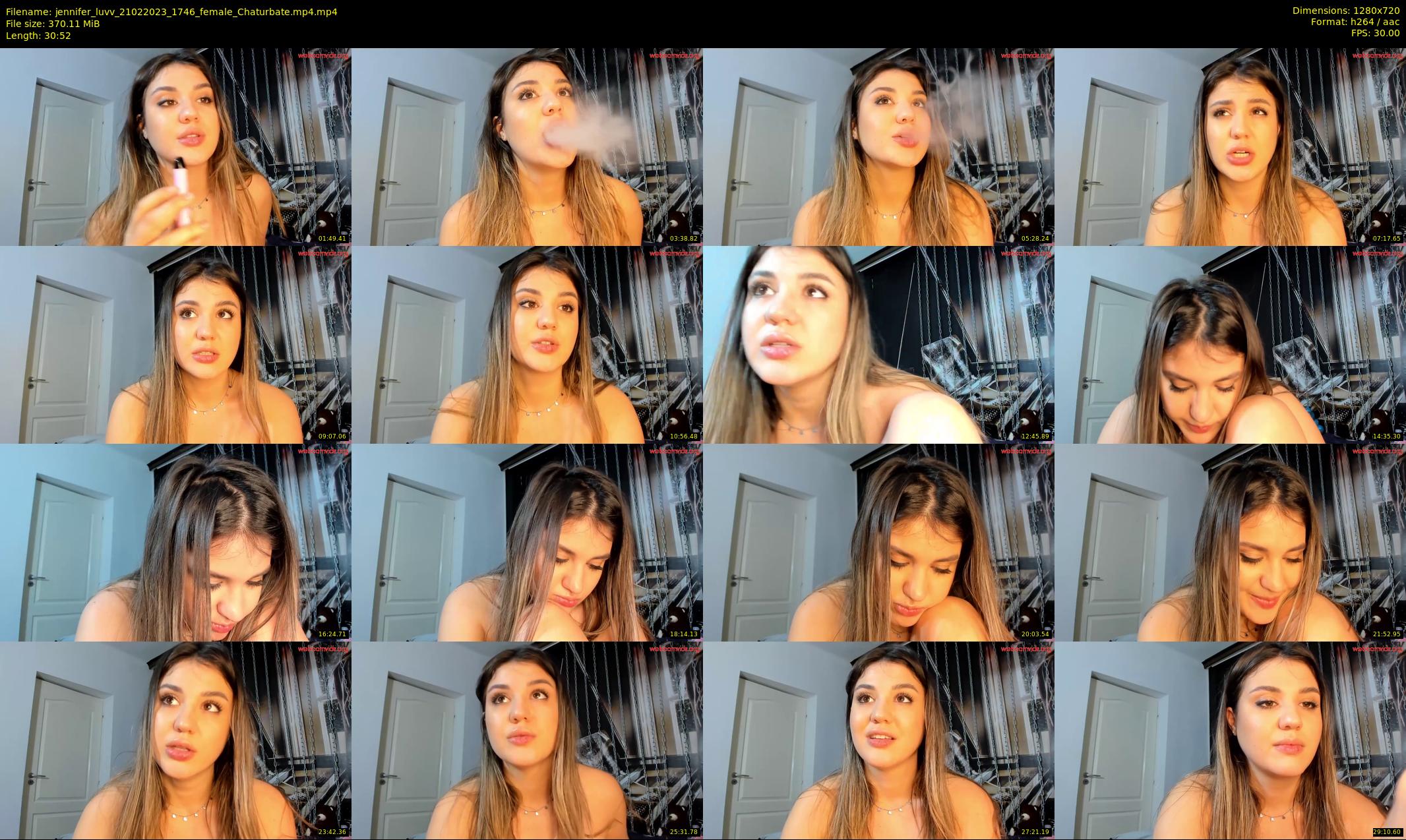 jennifer_luvv — 31 minute Chaturbate female cam show recording, 720p, Feb 21, 2023