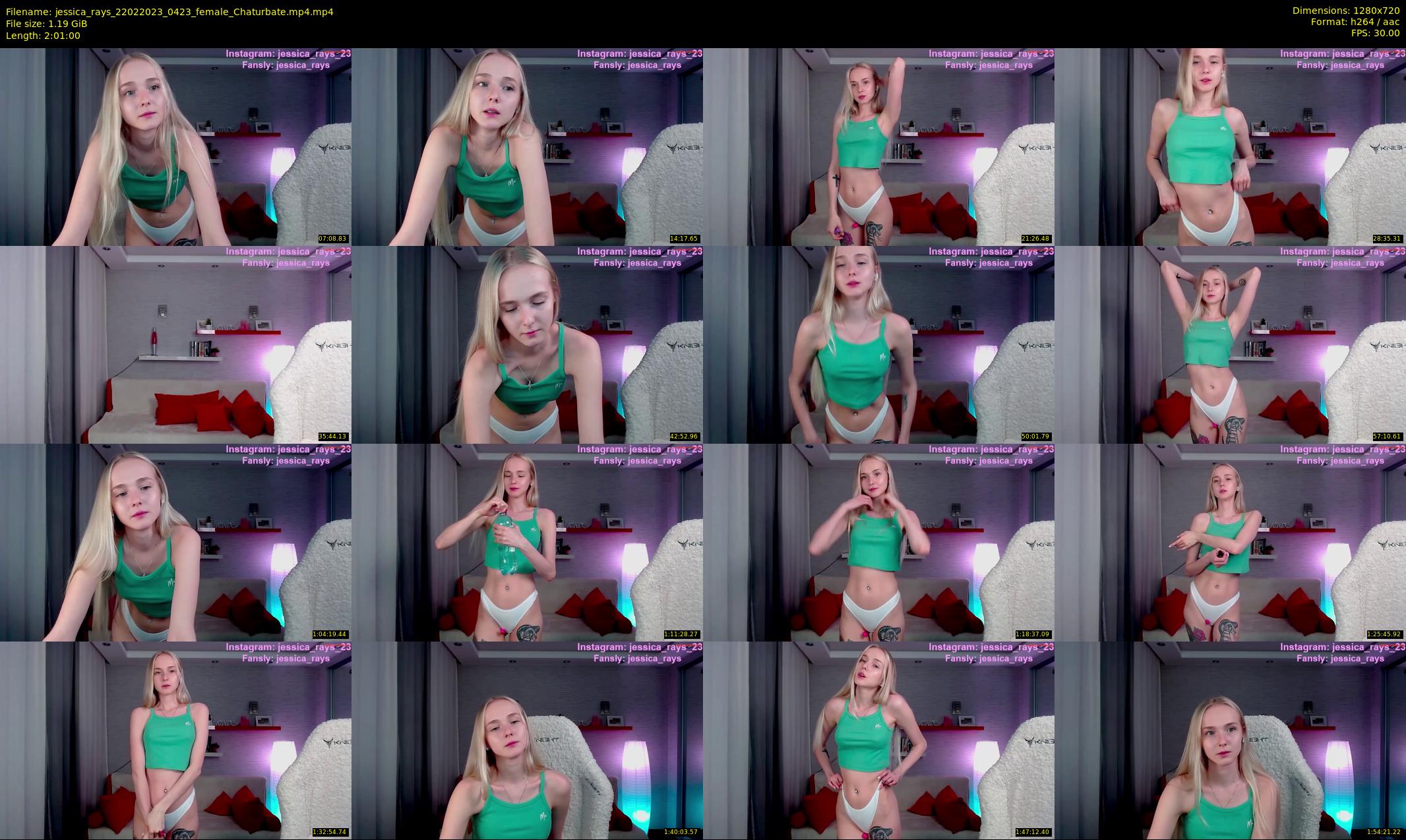 jessica_rays — 121 minute Chaturbate couple cam show recording, 720p, Feb 22, 2023