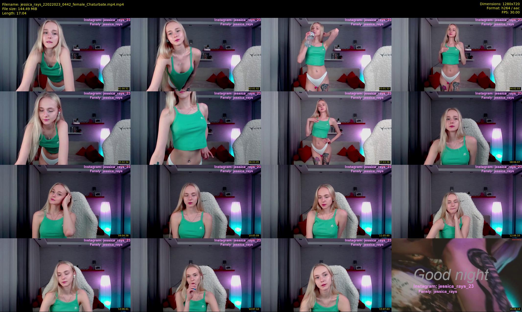 jessica_rays — 18 minute Chaturbate couple cam show recording, 720p, Feb 22, 2023
